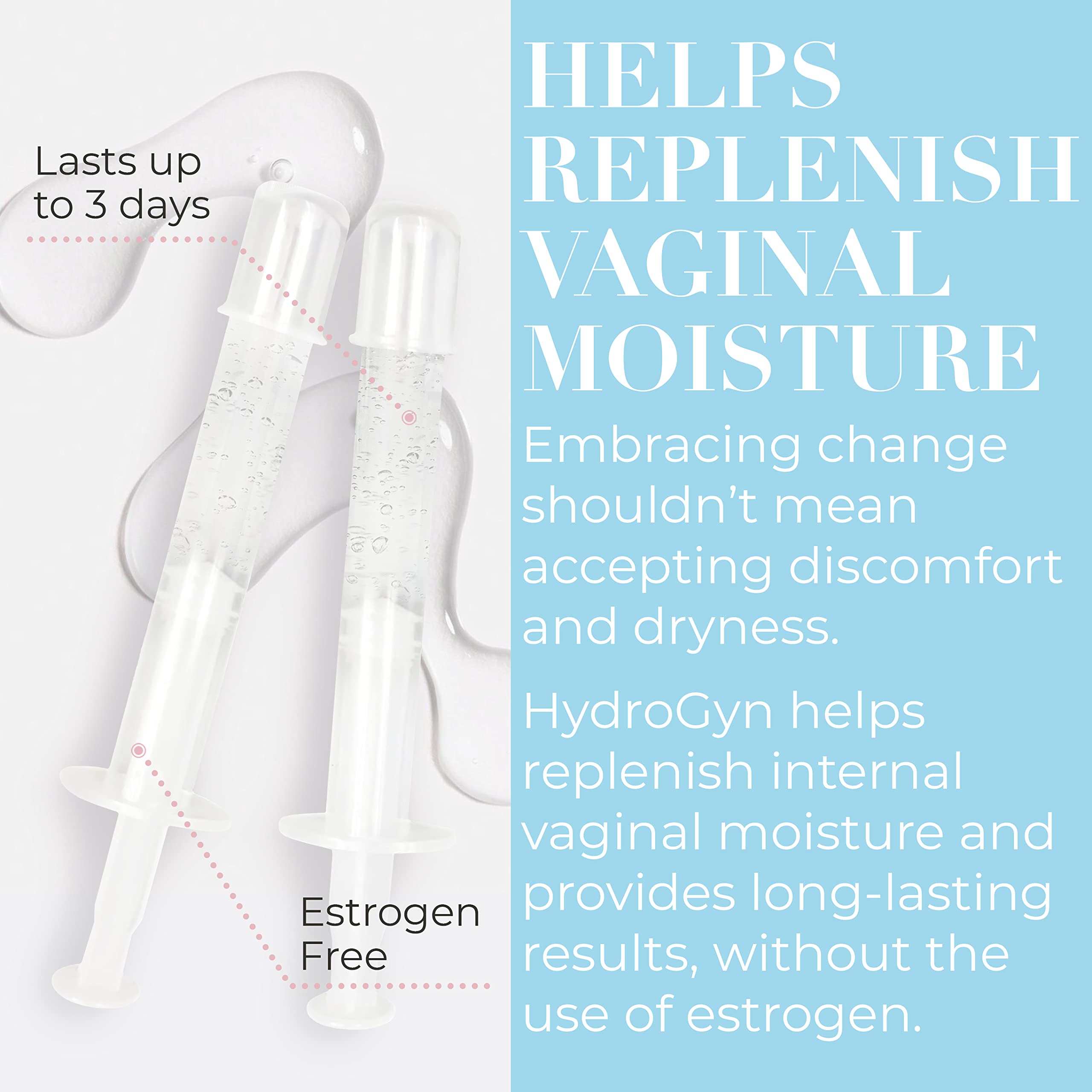 Terramed Just Think Comfort Hydro GYN Vaginal Moisturizer | Long-Lasting Dryness Terramed Just Think Comfort