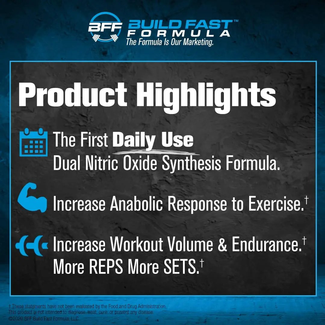 VASOBLITZ Award Winning Dual Nitric Oxide Pre Workout with NO3T Arginine Nitrate BFF Build Fast Formula