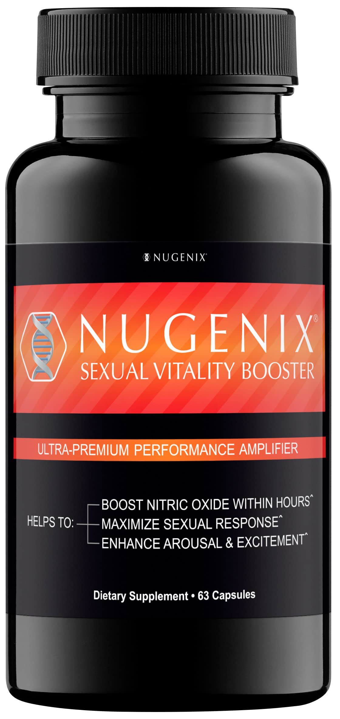 Nugenix Sexual Vitality Booster - Ultra Premium Performance Amplifier for Men - Nitric Oxide Nugenix