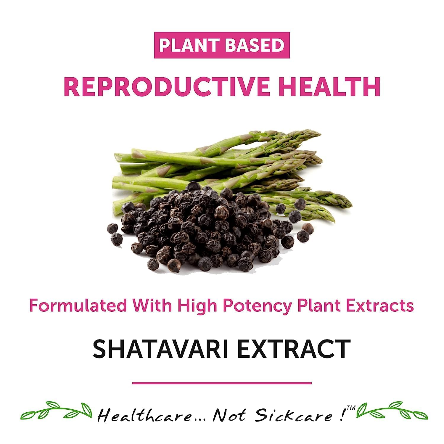 Sheltr Organic Shatavari Biopiperine | Women Health | Lactation Support Immunity Booster Menopause Sheltr