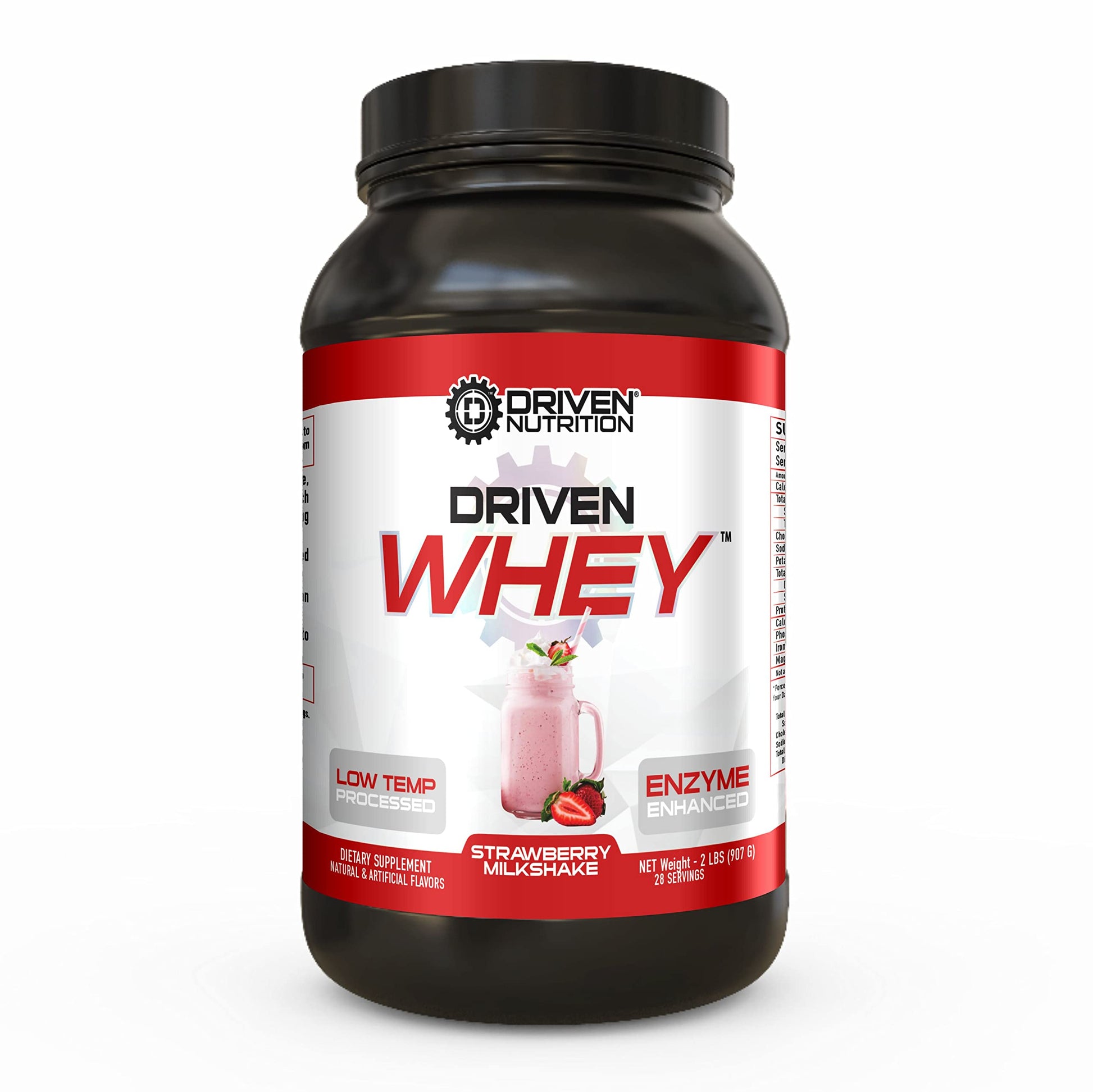 Driven WHEY- Grass Fed Whey Protein Powder: Delicious, Clean Protein Shake- Improve