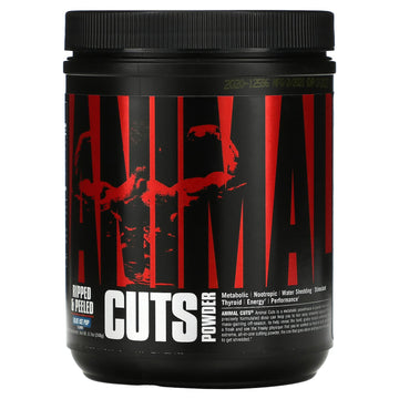 Universal Nutrition Animal Cuts Powder - Metabolic Enhancer, Nootropics, Carnitine
