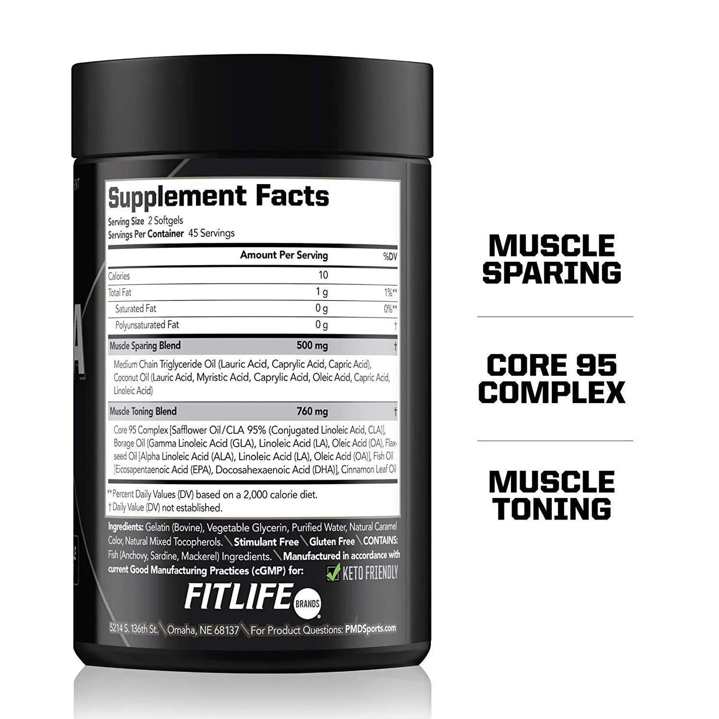 PMD Sports Ultra Pump Fuel Insanity - Pre Workout - Strawberry Slam (30 Servings) Sports Omega Cuts Elite Thermogenic Fat Burner (90 Softgels