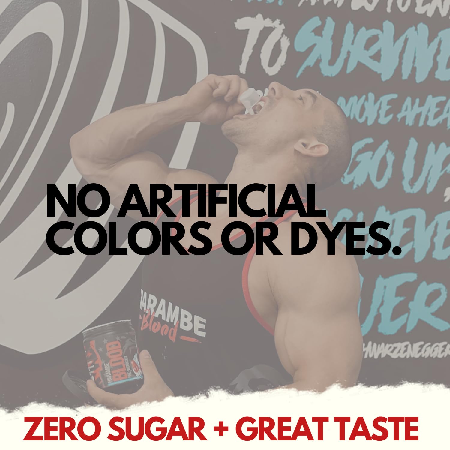 Harambe Blood ✮ Extreme Preworkout Supplement for Men & Women ✮ Strong Pre Workout Harambe Blood