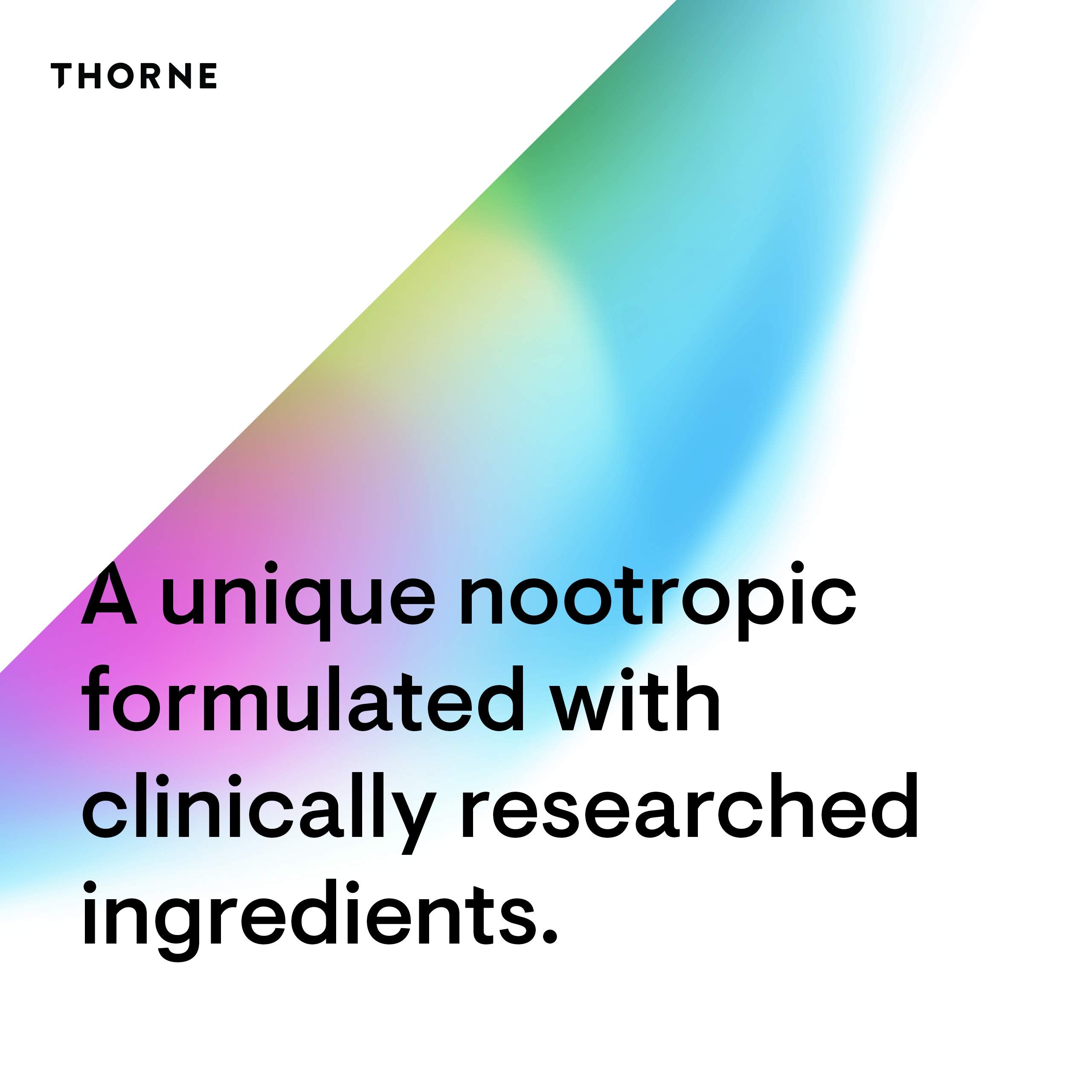 Thorne Memoractiv - Nootropic Brain Supplement for Focus, Creativity, and Concentration Thorne