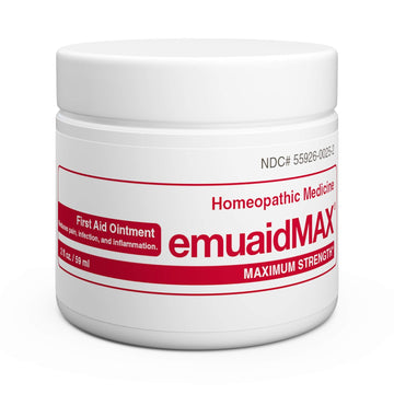 emuaid EMUAIDMAX Ointment 2oz - Eczema Cream. Maximum Strength Treatment
