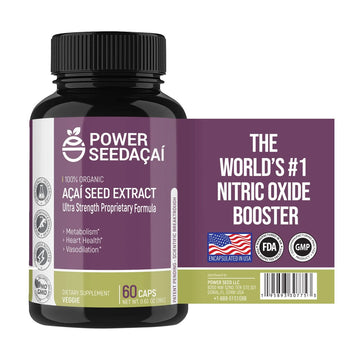 POWER SEEDAÇAÍ New Patented Nitric Oxide Supplement -Increase Blood Flow & Circulatio
