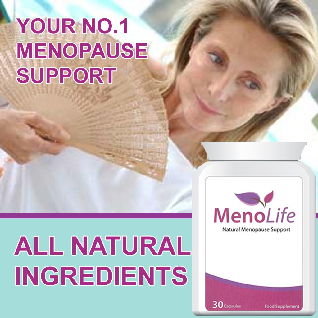 Menolife Natural Menopause Support for Women Reduce Hot Flushes Feel More Confident My Store