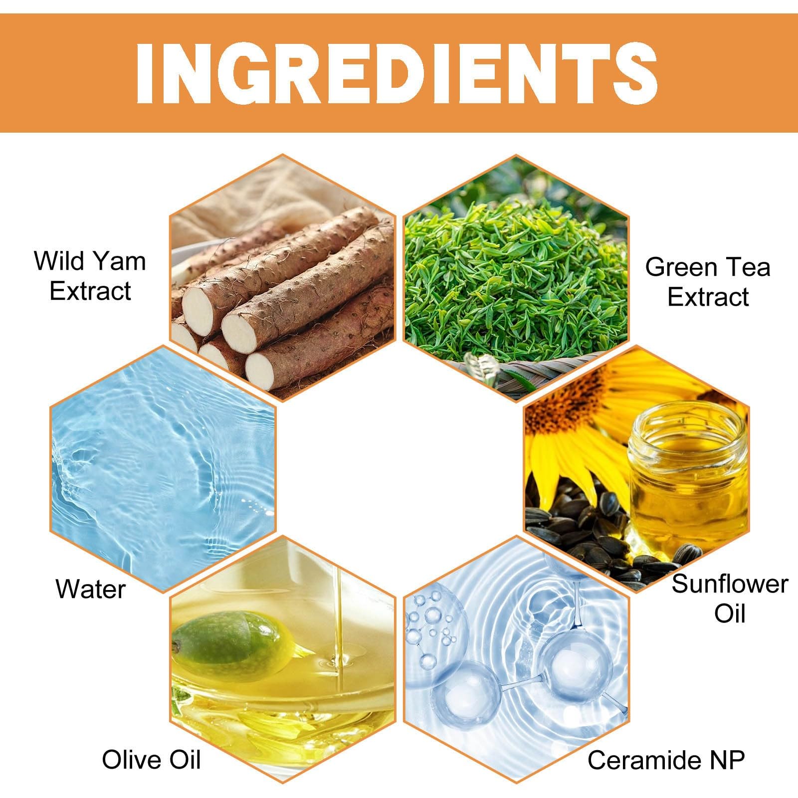 Mzluyin Wild Yam Cream,Annas Wild Yam Cream Organic Wild Yam Root Cream Mzluyin