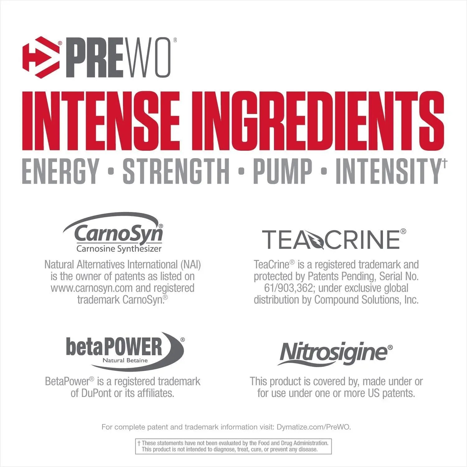 Dymatize Pre Workout Powder with Caffeine, Maximize Energy, Strength & Endurance Dymatize