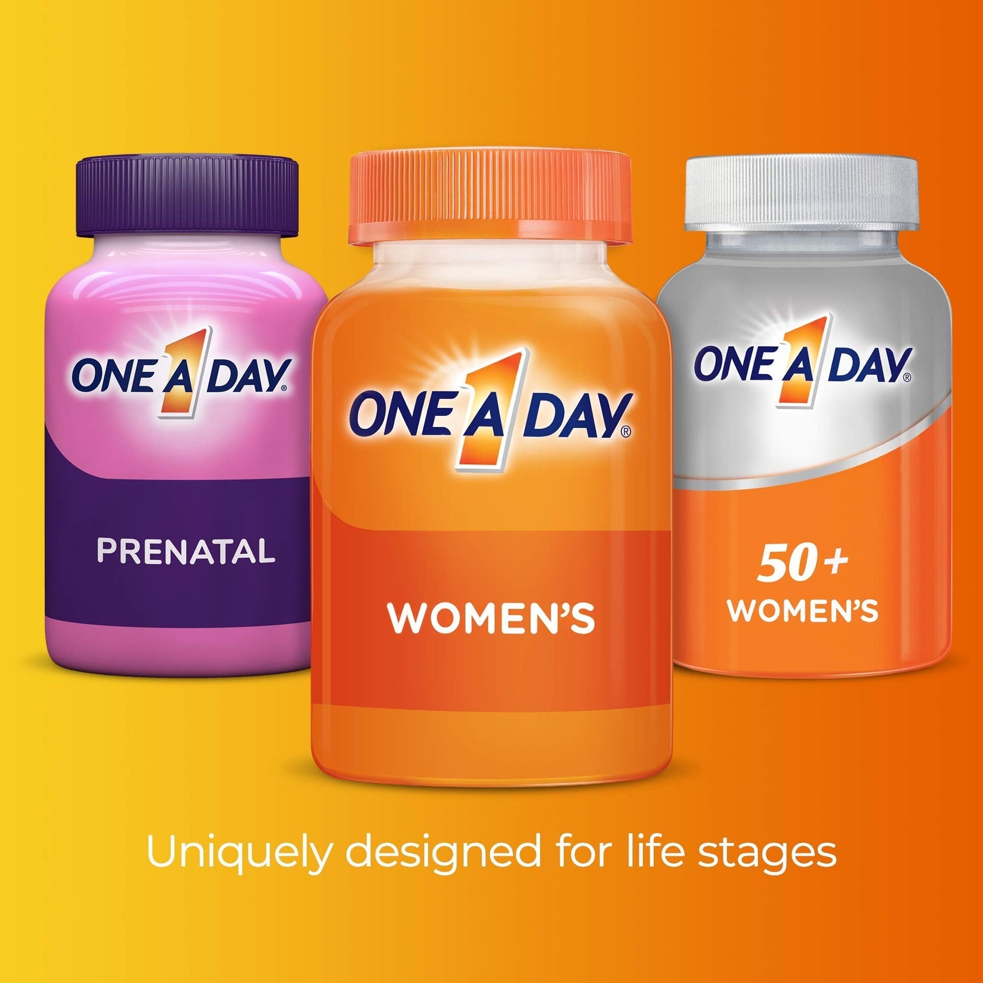 One A Day Women’s Multivitamin Gummies, Supplement with Vitamin A, C, D, E and Zinc ONE A DAY