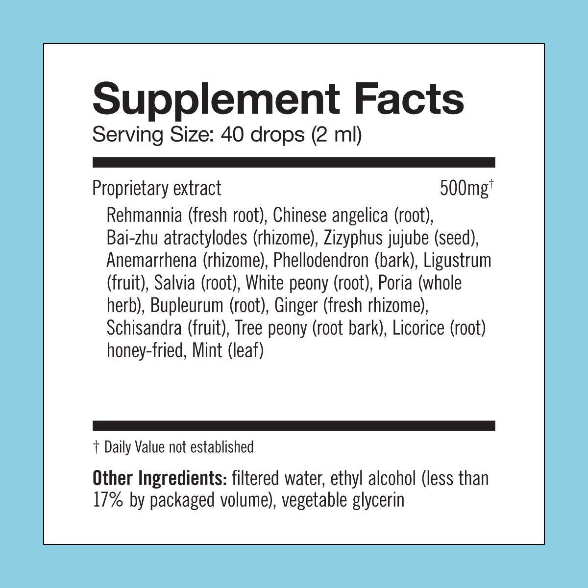 Herbalogic - Flashback Liquid Herb Drops - Natural Relief for Menopausal Hot Flashes, Night Sweats