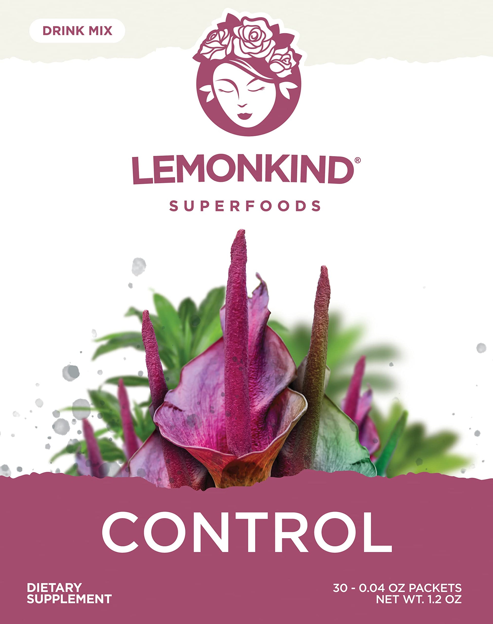 LEMONKIND Organic Zero Calorie Control - Healthy Supplement for Controling Snacking LEMONKIND