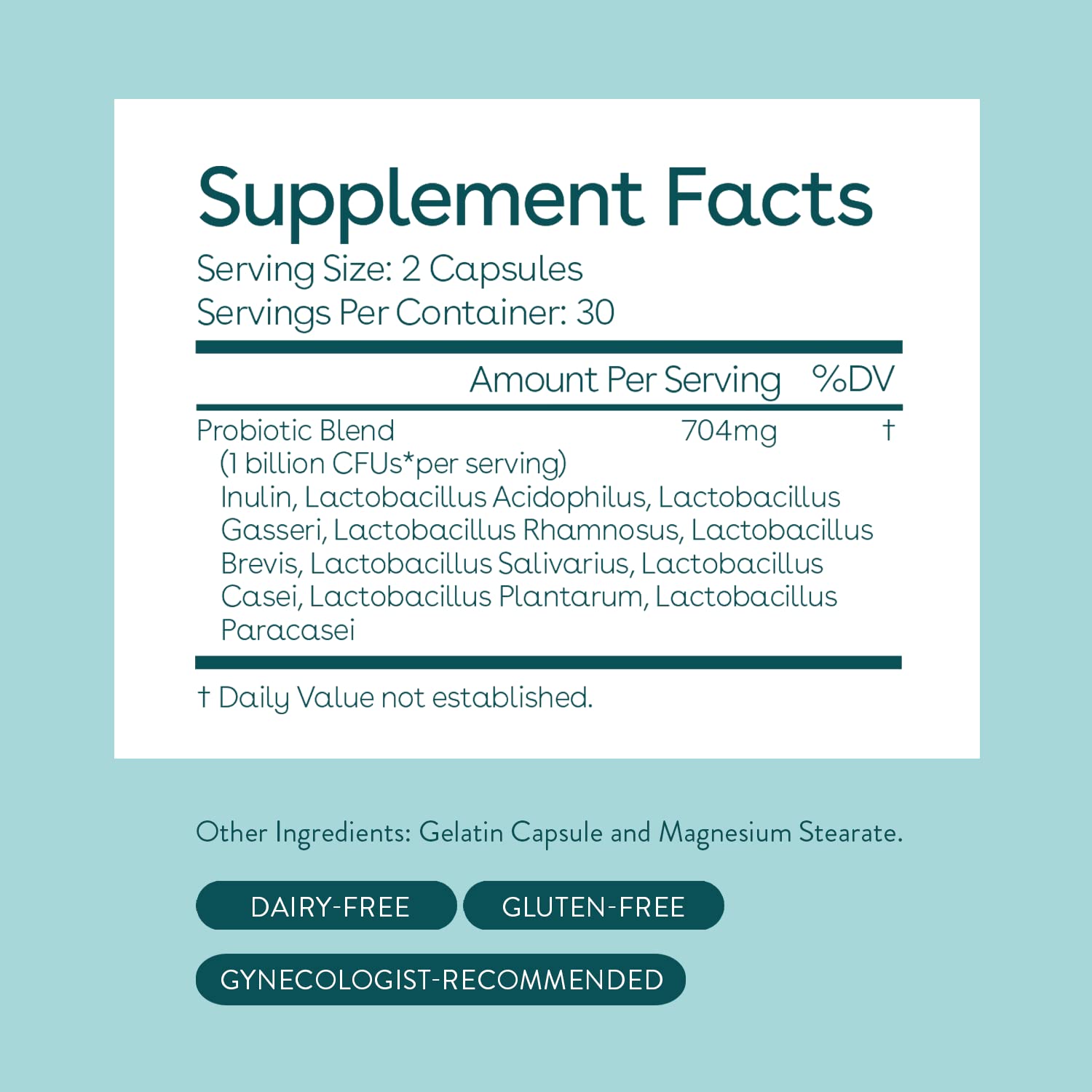 Love Wellness Vaginal Probiotics for Women, Good Girl Probiotics | pH Balance Supplement Love Wellness