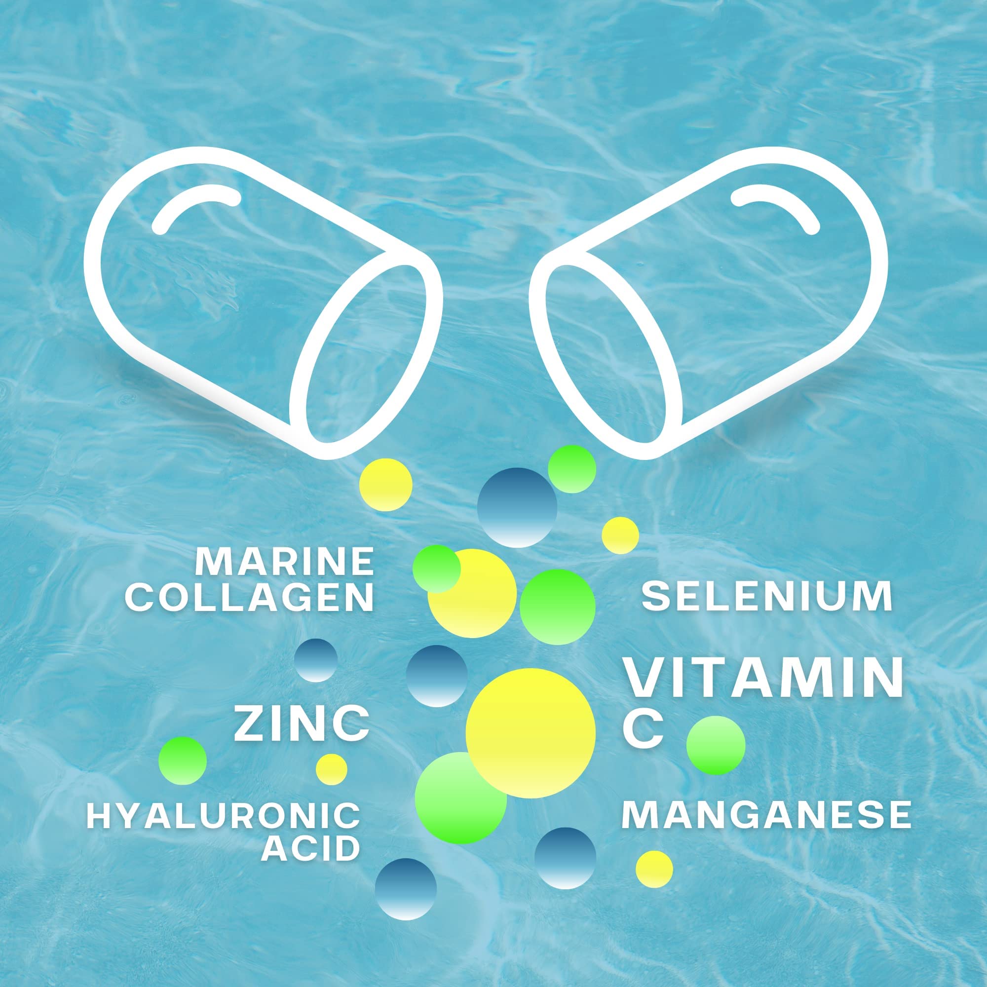 CORREXIKO Marine Collagen Pills, High Strength 2200mg Anti-Ageing Tablets CORREXIKO