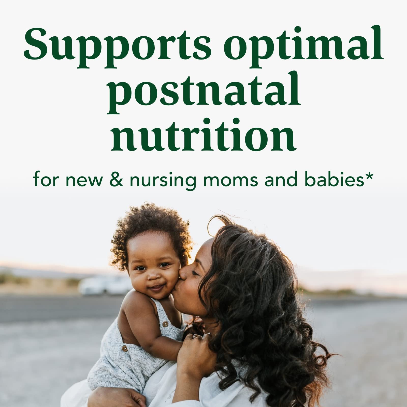 MegaFood Baby & Me 2 Postnatal Vitamins for Breastfeeding Moms with Folate
