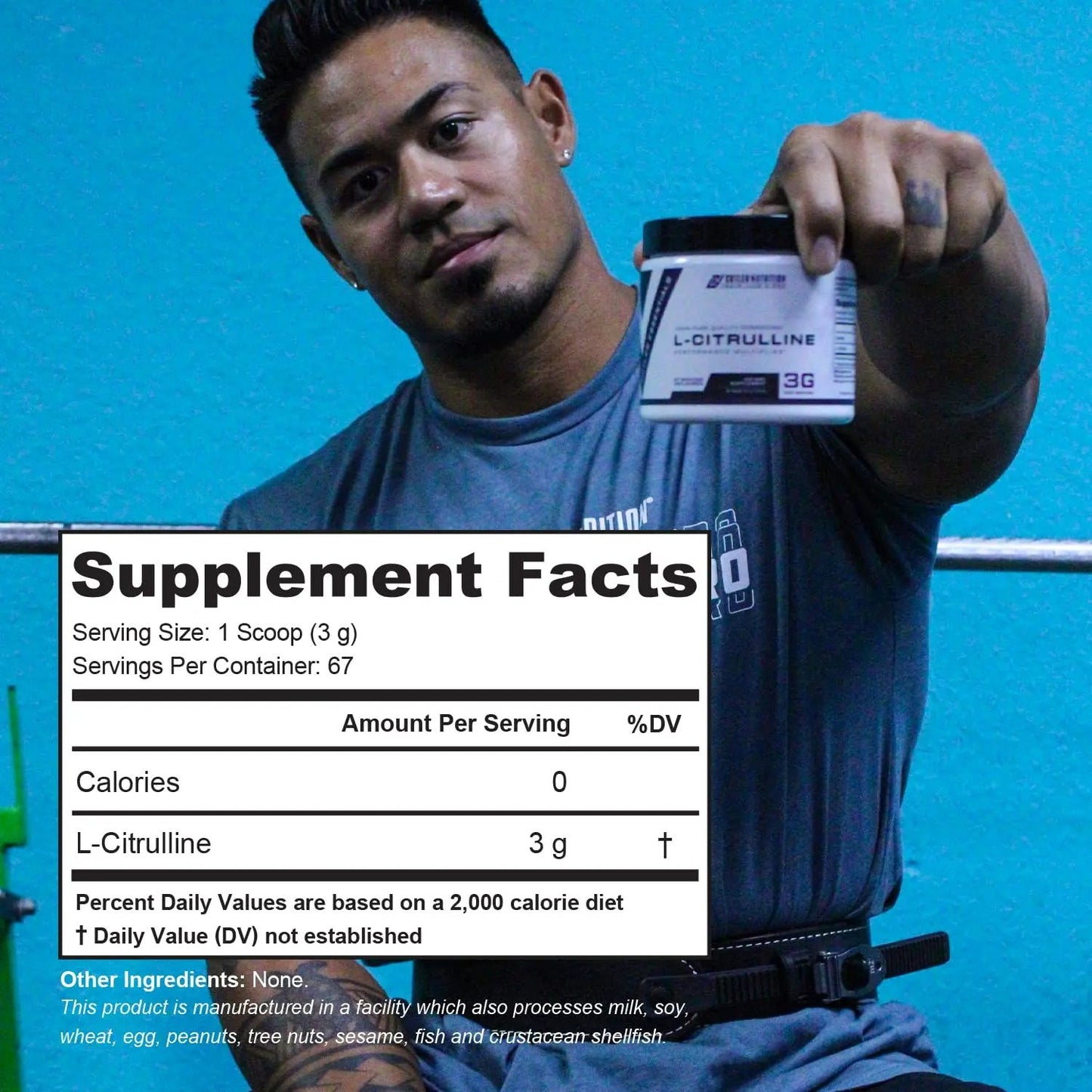 Cutler Nutrition Jay Essentials 100% Pure L-Citrulline Powder Unflavored 3g Per Serving Supports Endurance and Pumps (2 Pack)