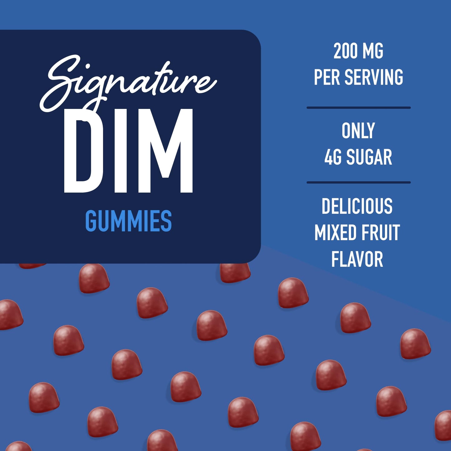 DIM Gummies | 200mg | Hormone Balance Gummies for PMS, Menopause, Hormonal Acne & More