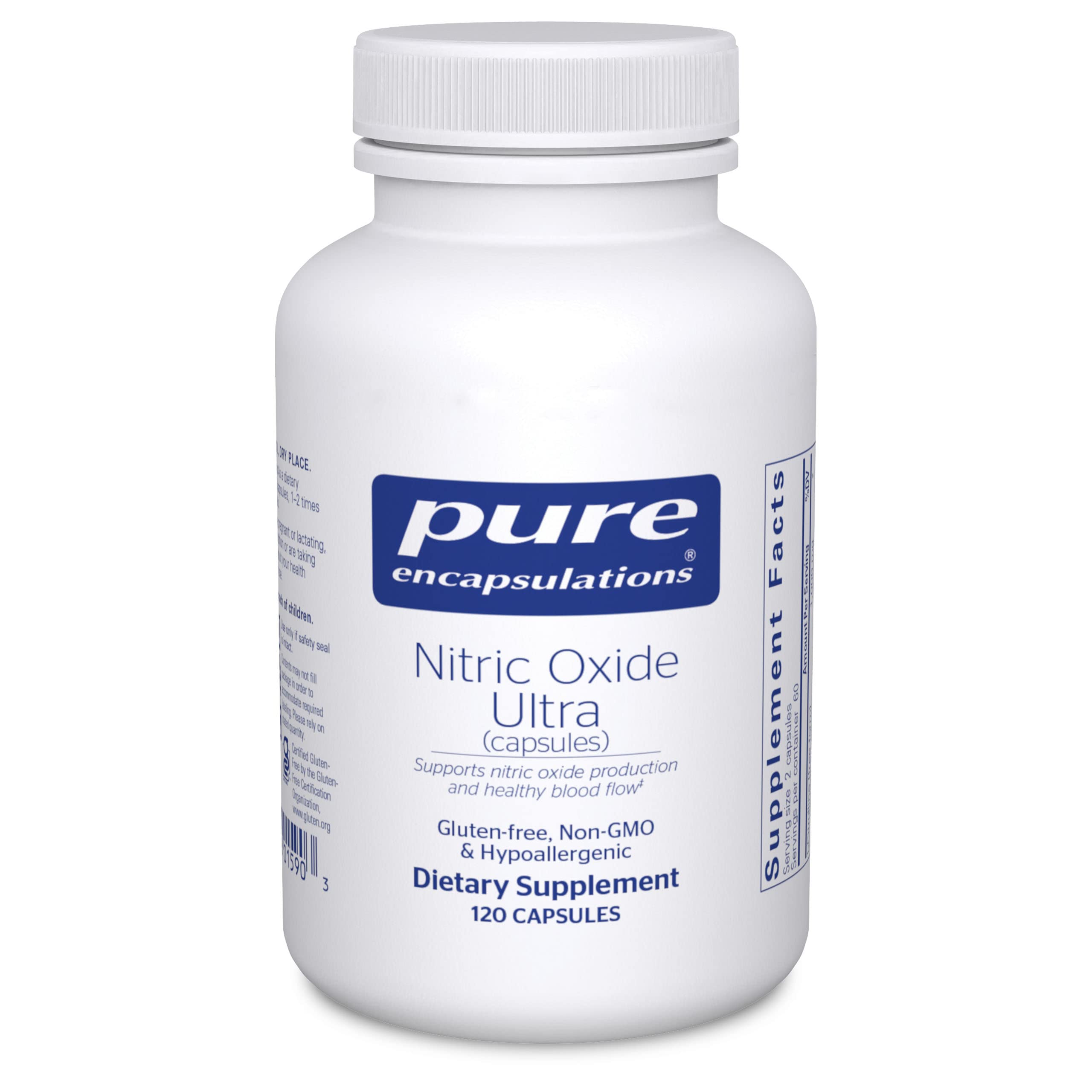Pure Encapsulations Nitric Oxide Ultra (Capsules) - Supplement Supports Nitric Oxide