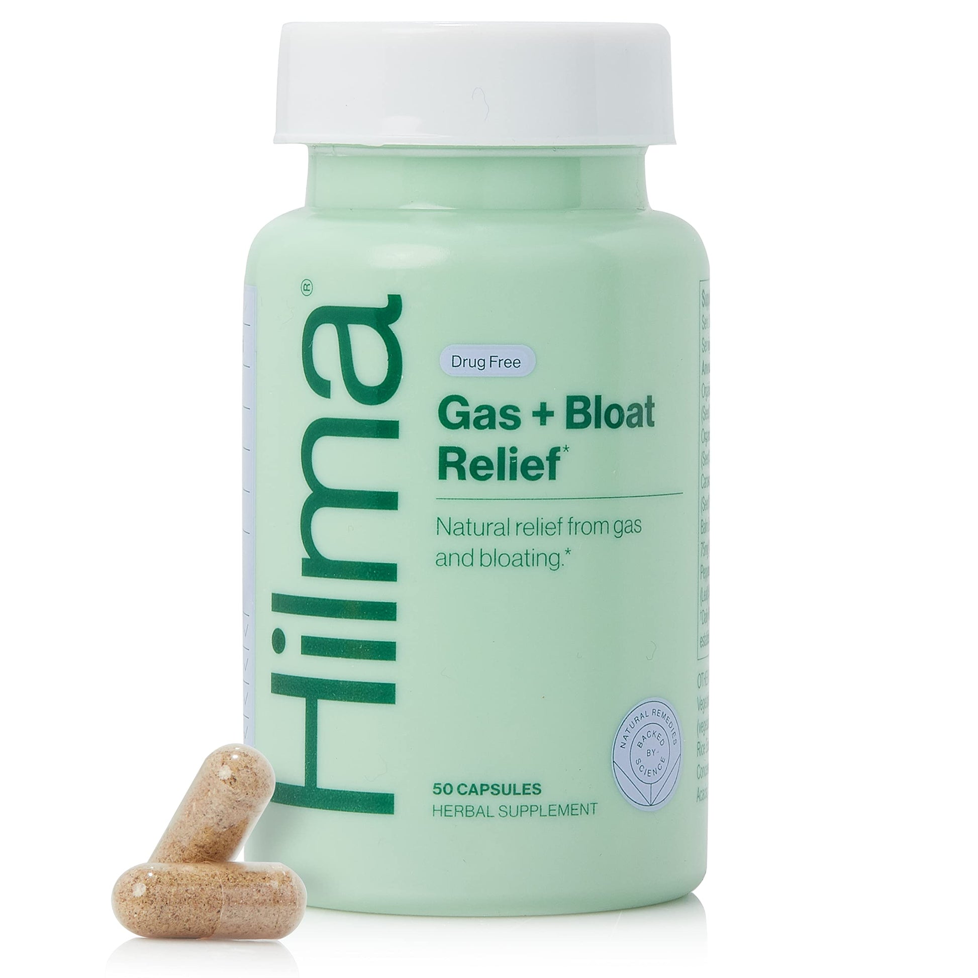 Hilma Natural Gas & Bloating Relief - with Lemon Balm, Fennel & Peppermint Leaf - Doctor