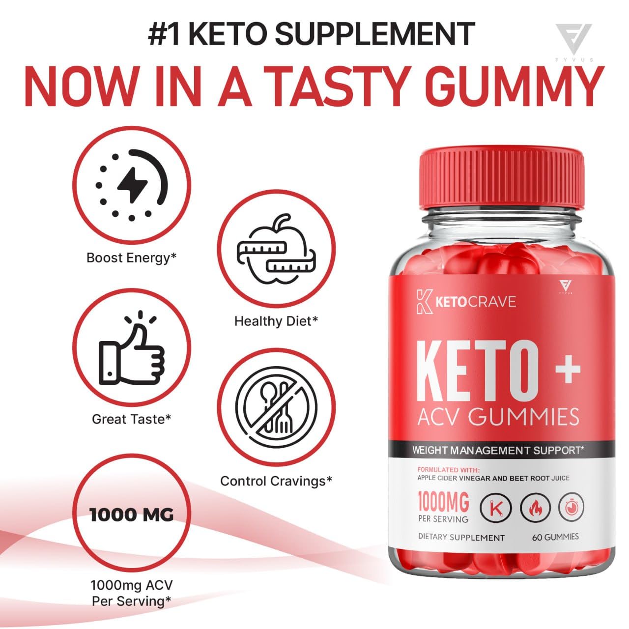 (3 Pack) Keto Crave ACV Gummies Kelly Clarkson, Ketocrave Keto + ACV Gummies Advanced