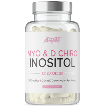 Myo-Inositol & D Chiro Inositol - Supports Women with PCOS -120 Capsules - Promotes