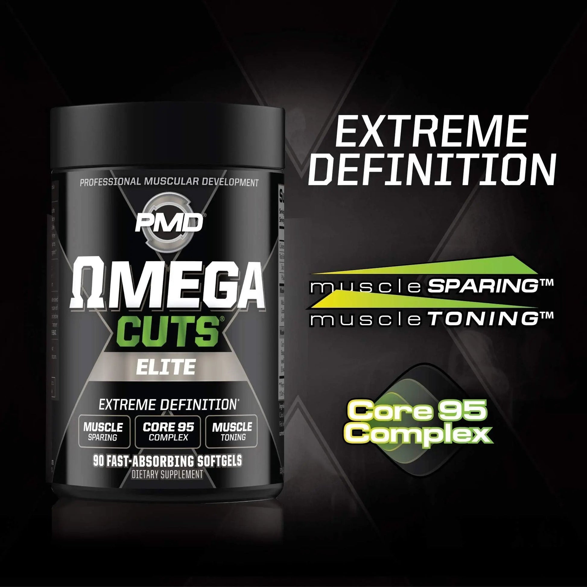 PMD Sports Ultra Pump Fuel - Pre Workout - Island Punch (30 Servings) Sports Omega Cuts Elite Thermogenic Fat Burner (90 Softgels)