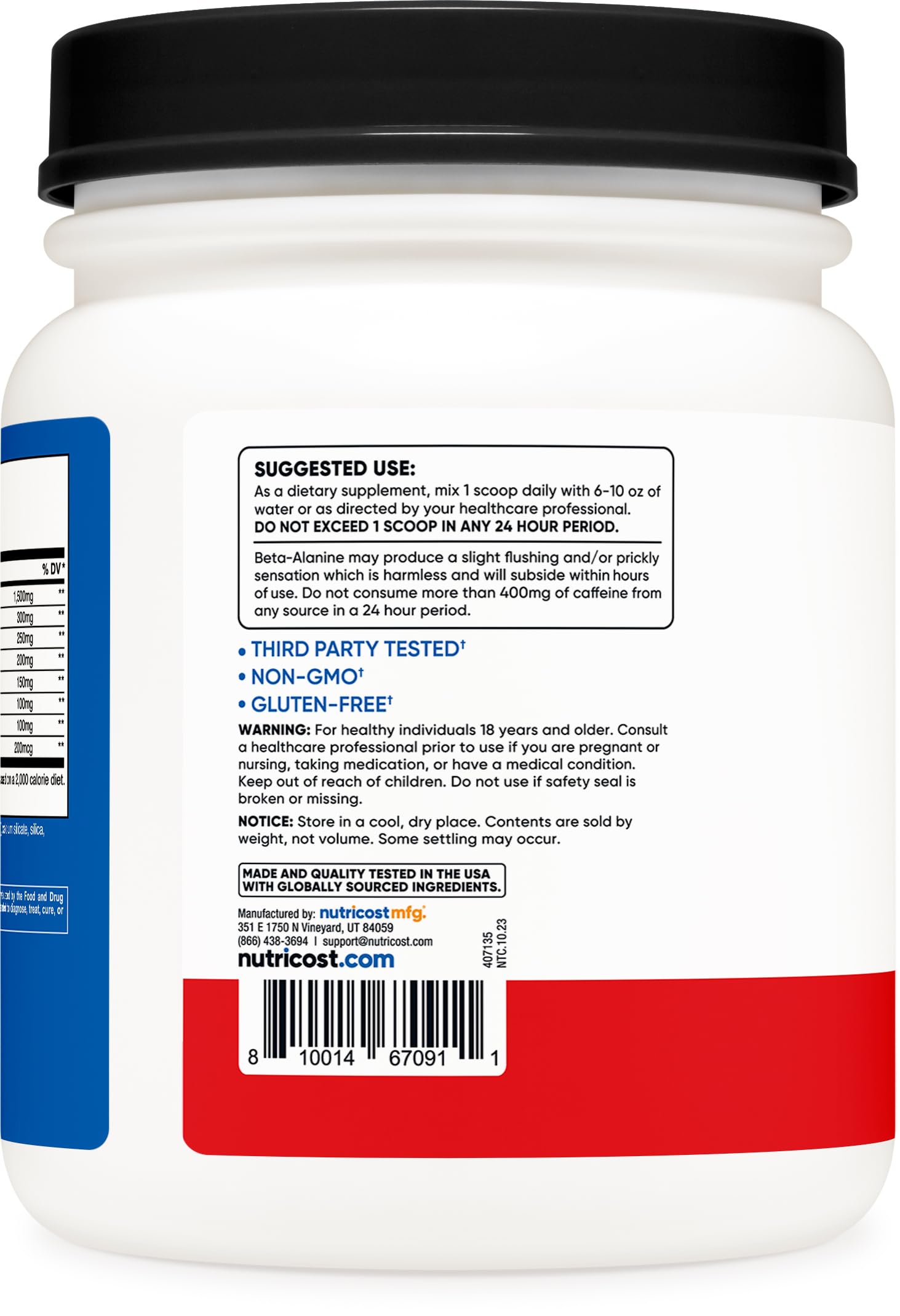 Nutricost Pre-X Xtreme Pre-Workout Complex Powder, Fruit Punch, 60 Servings, Vegetarian Nutricost