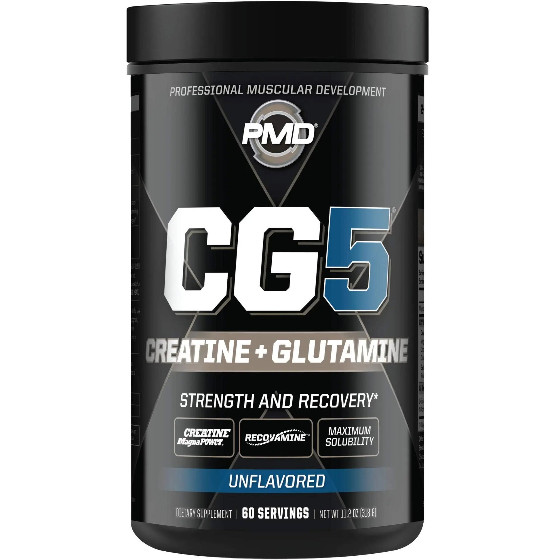 PMD Sports Ultra Pump Fuel Insanity - Pre Workout – Cherry Bombsicle (30 Servings) Sports CG5 Premium Creatine and L-Glutamine Powder (60 Servings)