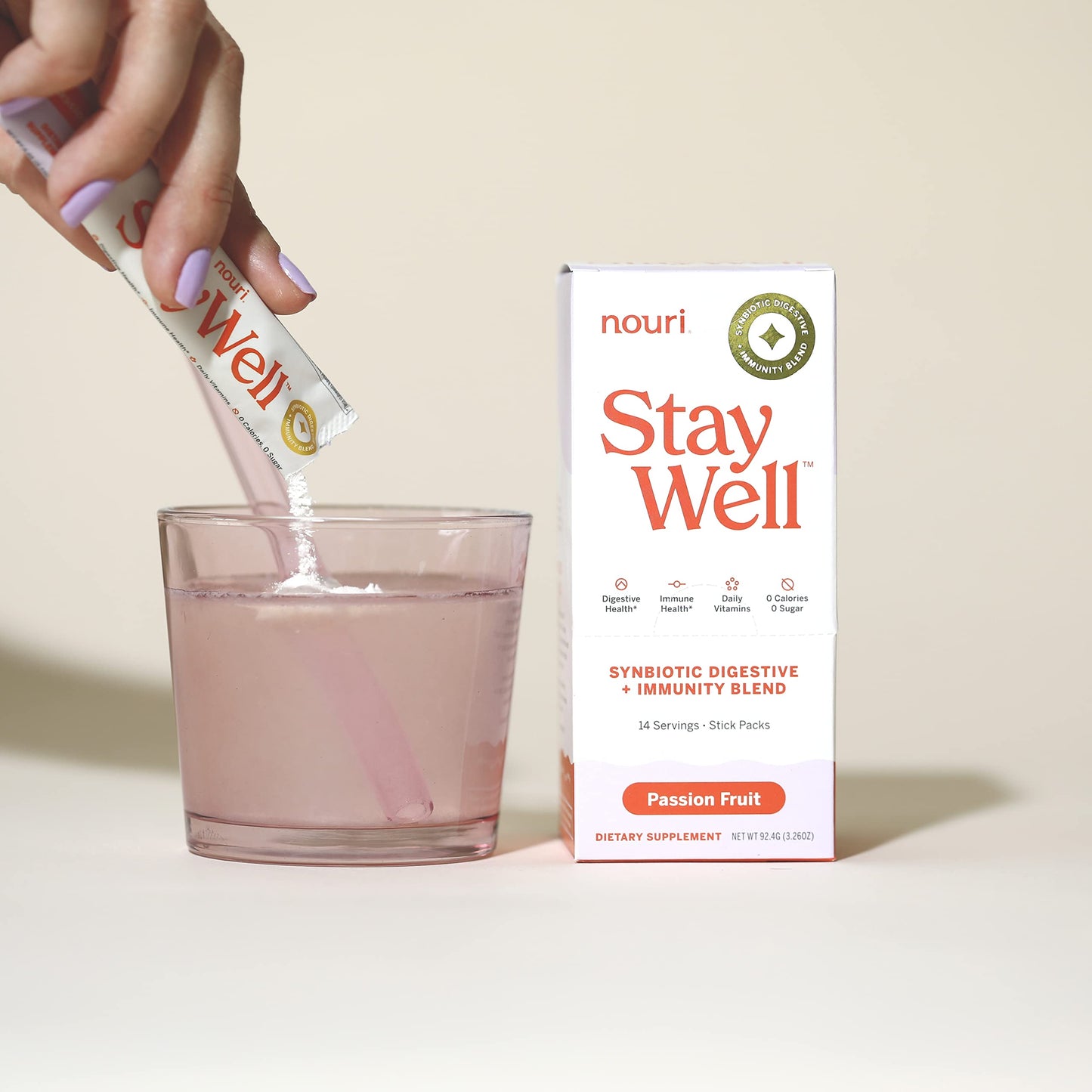 Nouri Prenatal Health & StayWell Passion Fruit Bundle