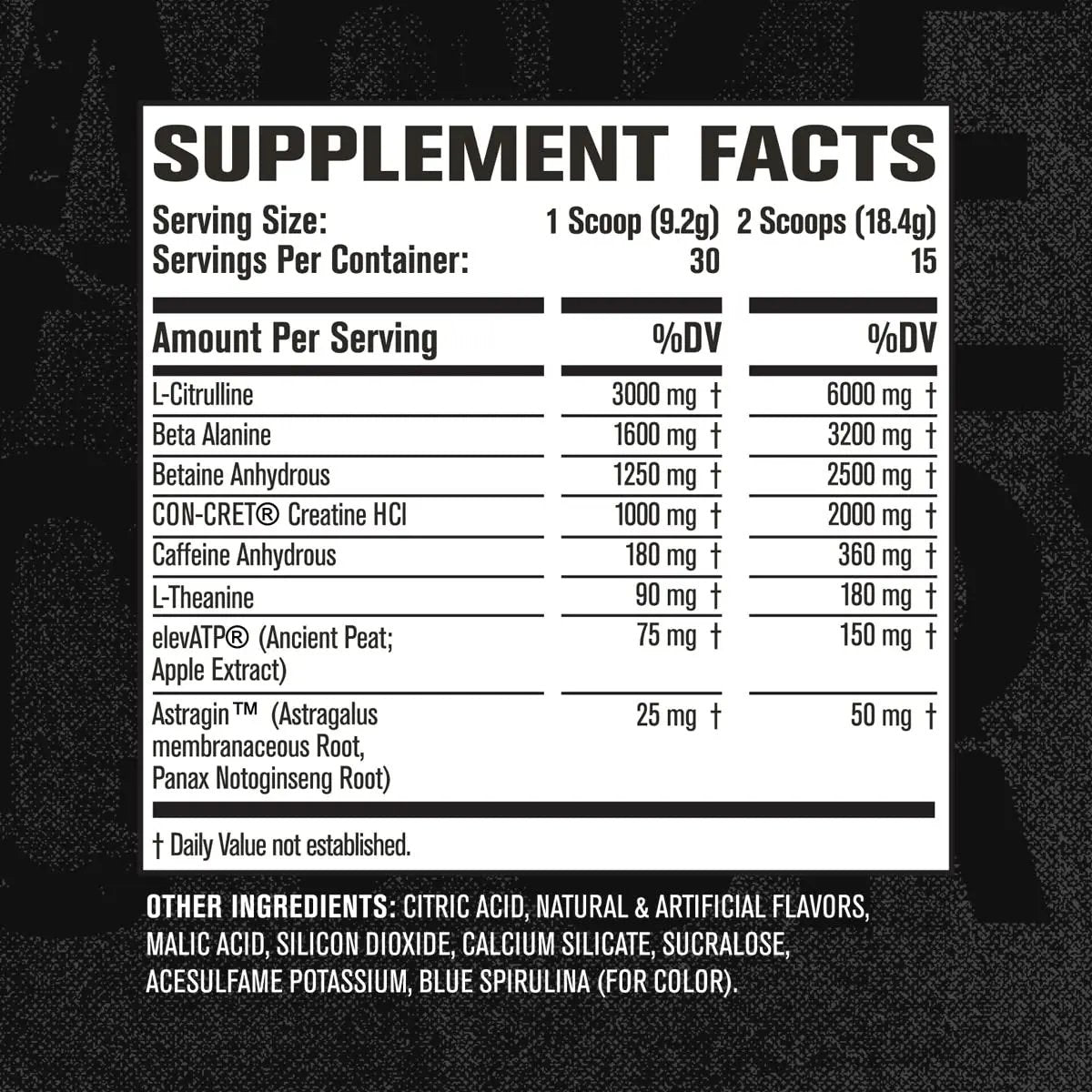 Jacked Factory Nitrosurge Build Pre Workout with Creatine for Muscle Building - Con Cret Jacked Factory