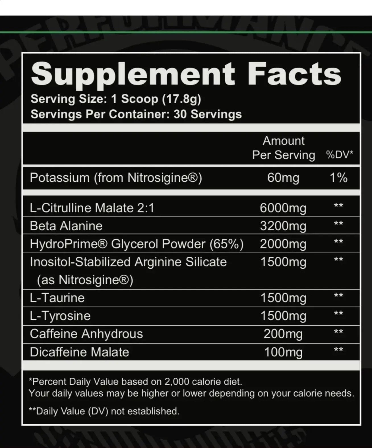 Performance Supplements Pre-Grow Highly Efficient Pre Workout 30 Servings 18.84 OZ (Performance Pop)