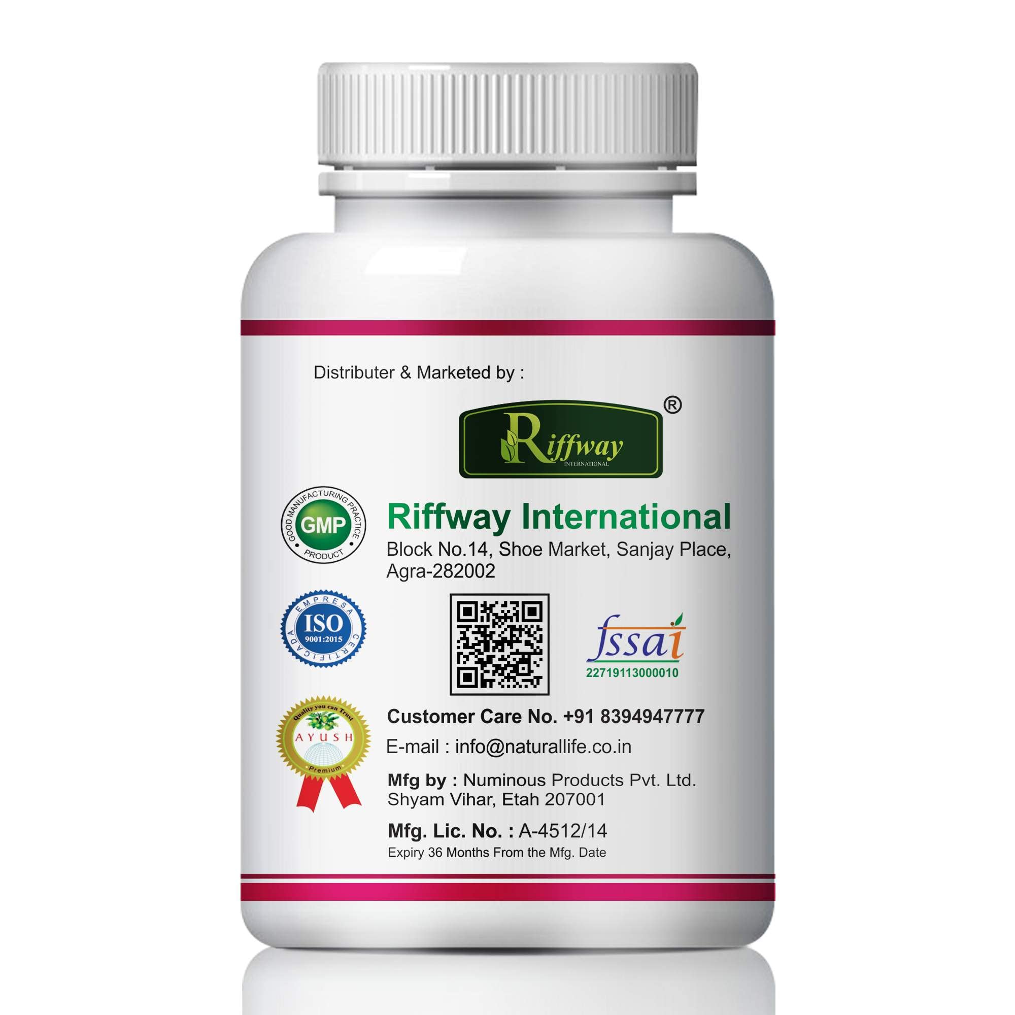 Riffway BW Breast Enlargement 60 Capsule for Breast Firming and Lifting for Sagging Breasts Riffway