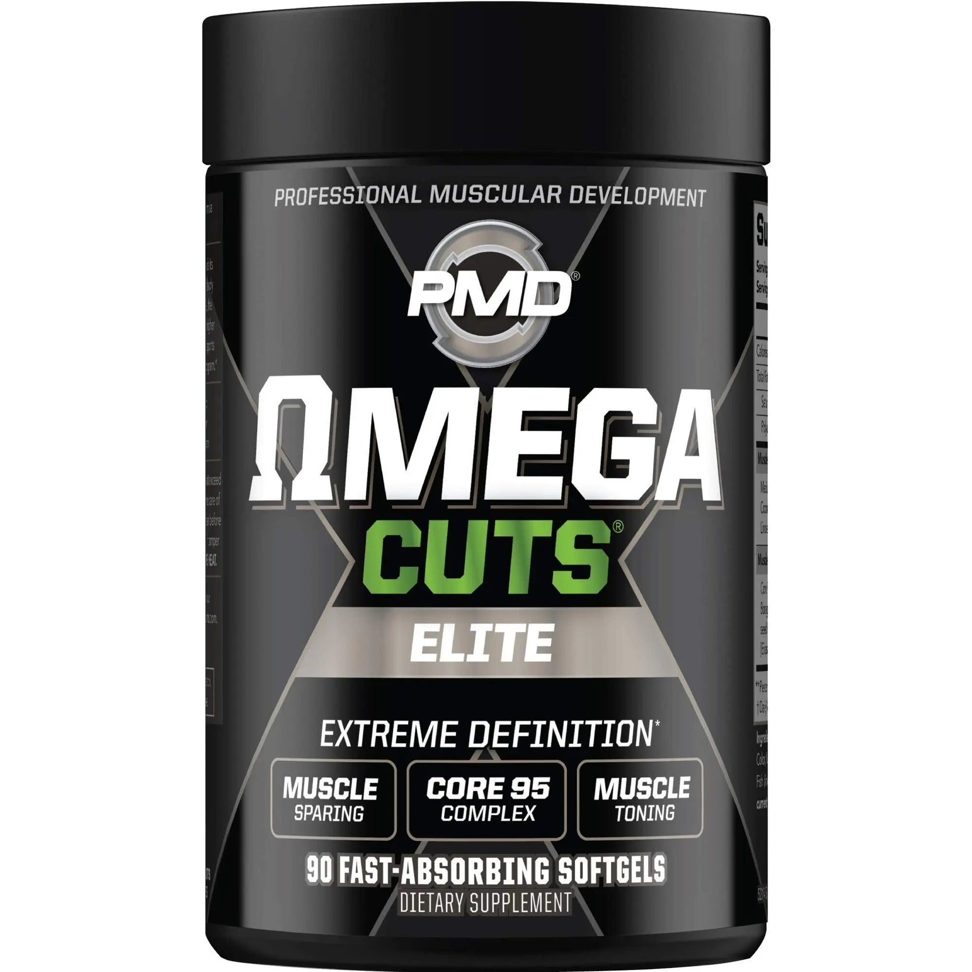 PMD Sports Ultra Pump Fuel - Pre Workout - Island Punch (30 Servings) Sports Omega Cuts Elite Thermogenic Fat Burner (90 Softgels)