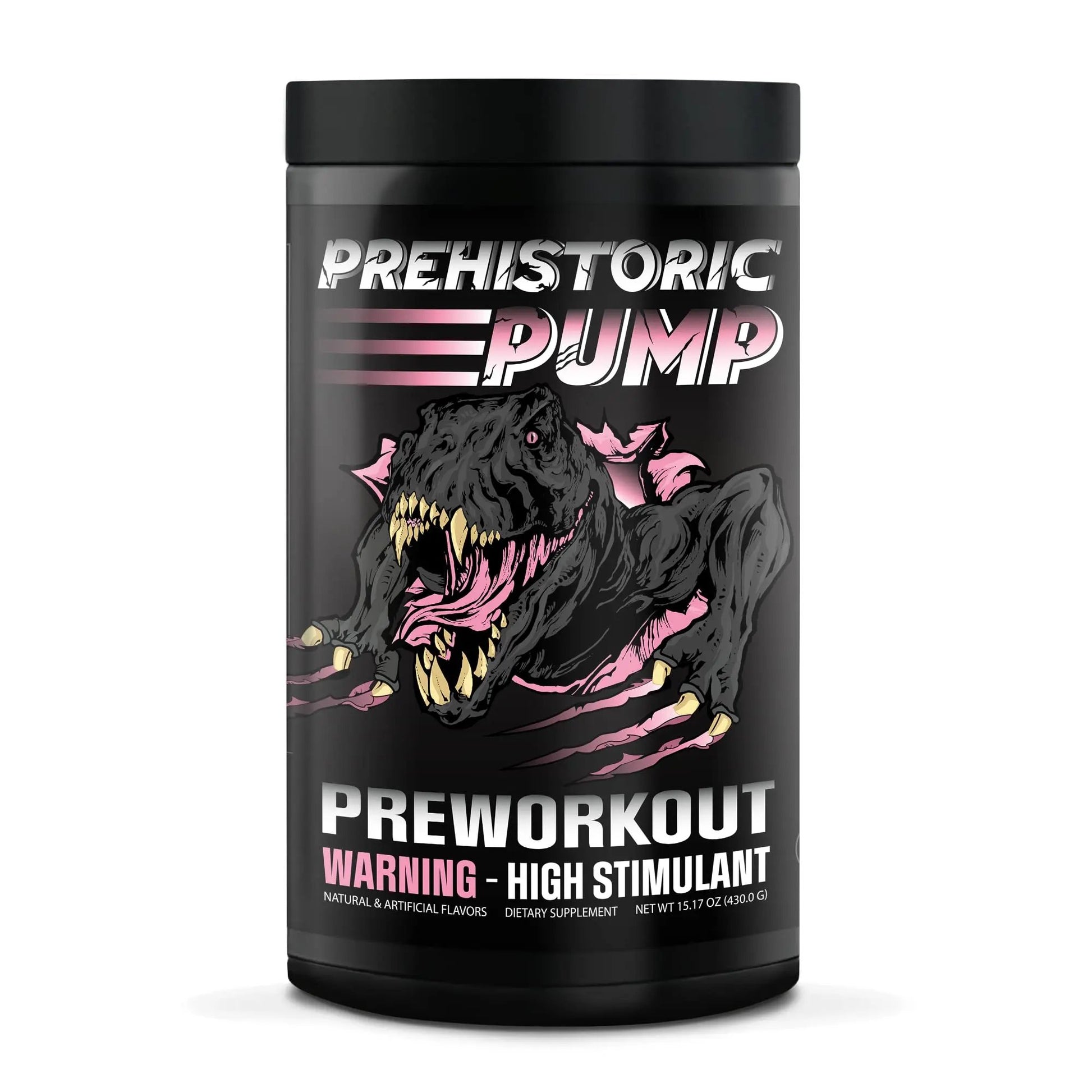 Natty Labs Prehistoric Pump Pre Workout - Preworkout Energy Supplement · 300mg Caffeine