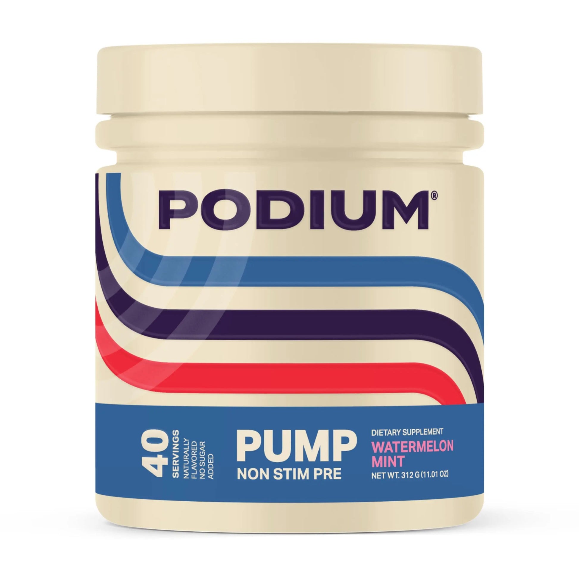 Podium Nutriton, Pump, Stimulant Free Pre-Workout, 40 Servings (Watermelon Mint)