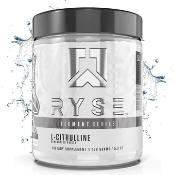 RYSE Up Supplements Element Series L-Citrulline Powder | Boost Nitric Oxide & Increase