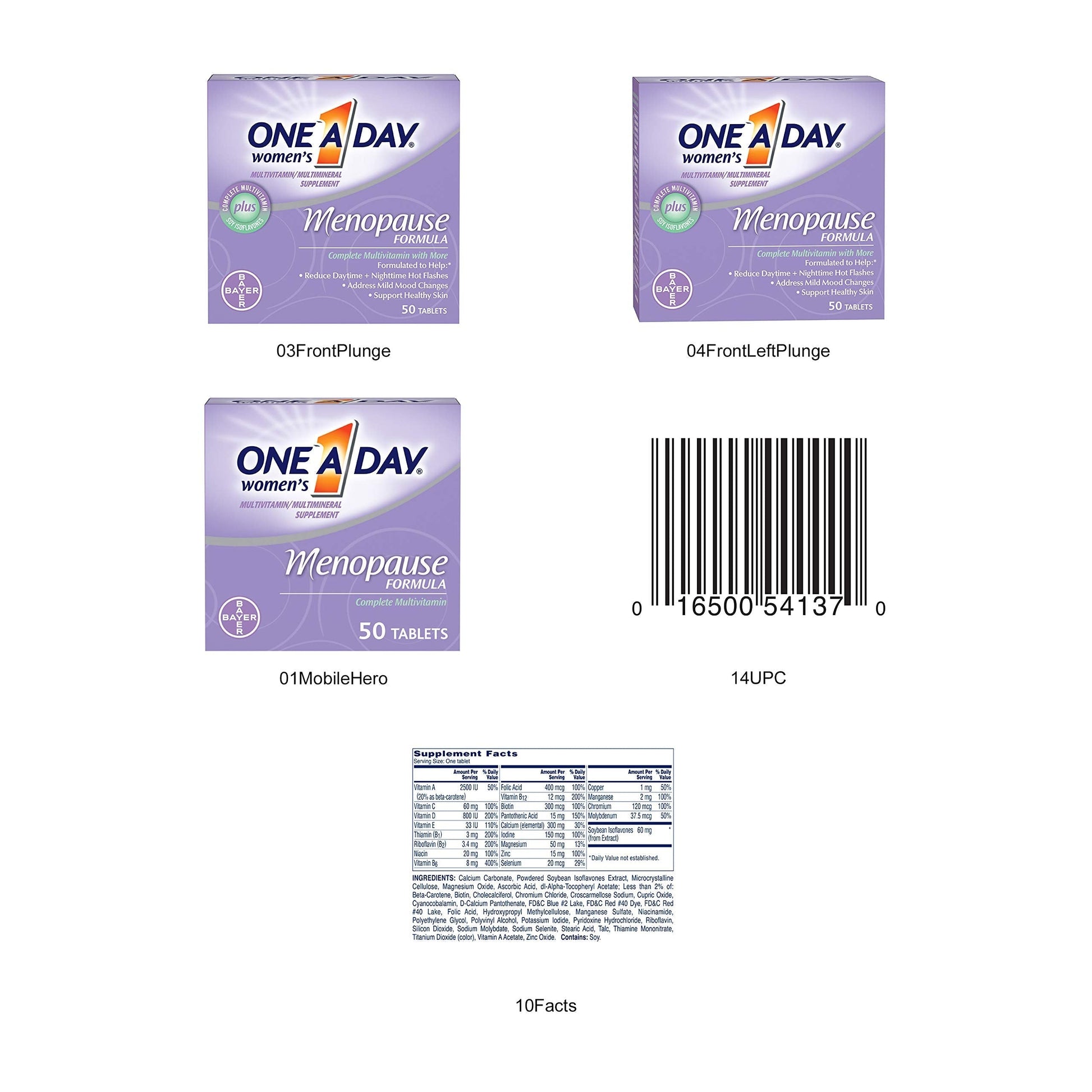 One A Day 1-A-Day Tabs Women's Meno Supp Bayer