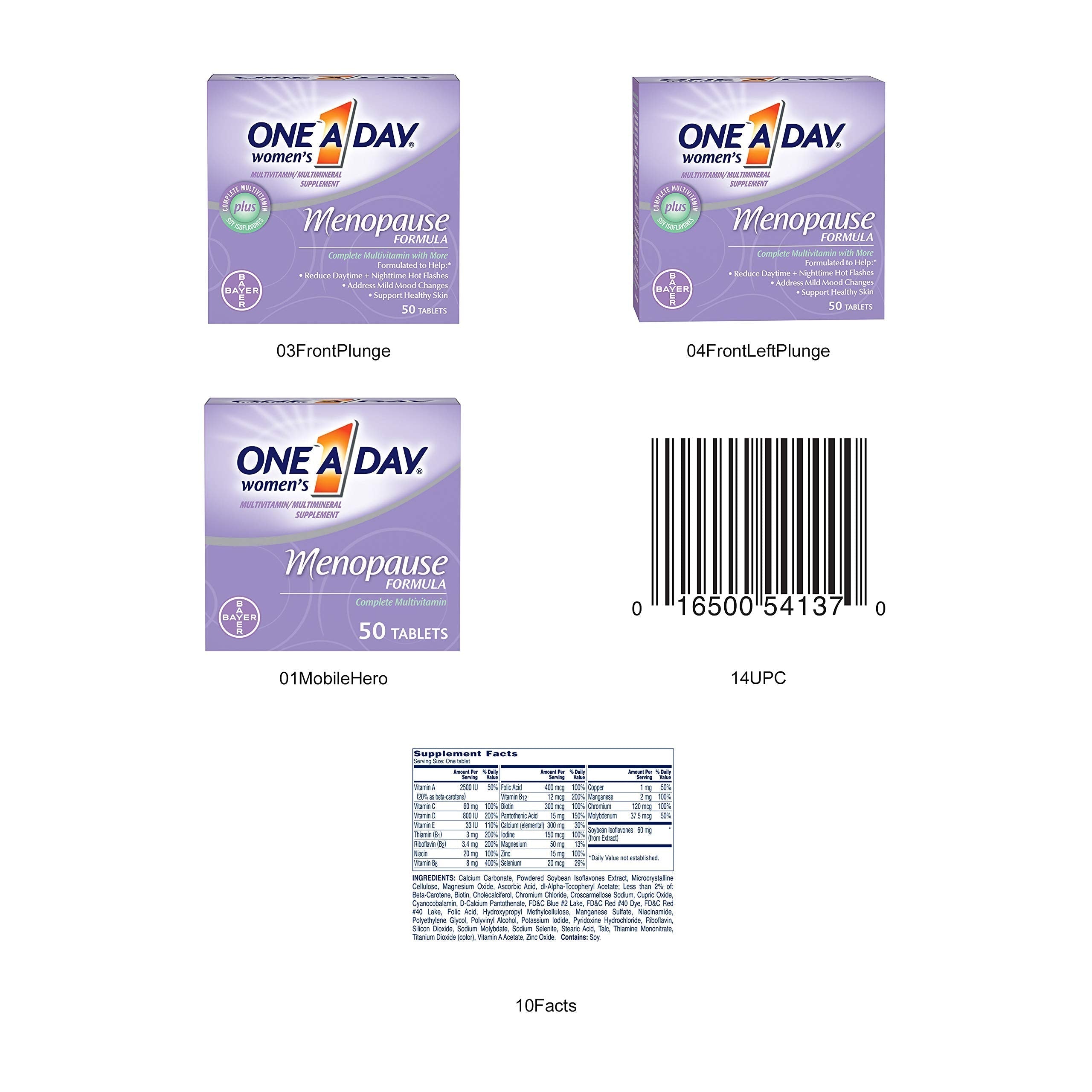 One A Day 1-A-Day Tabs Women's Meno Supp Bayer