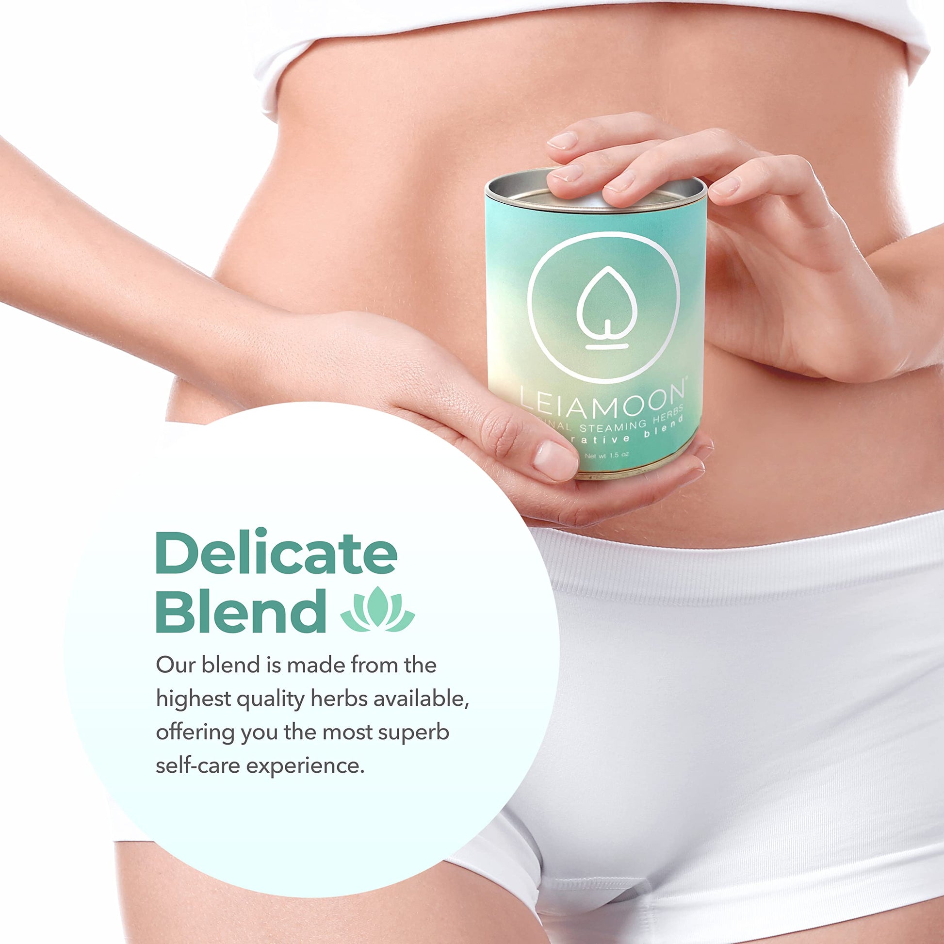 Leiamoon - Vaginal Steam Herbs Blends V Steam Kit for Cleansing, Regulating, and Balancing Leiamoon