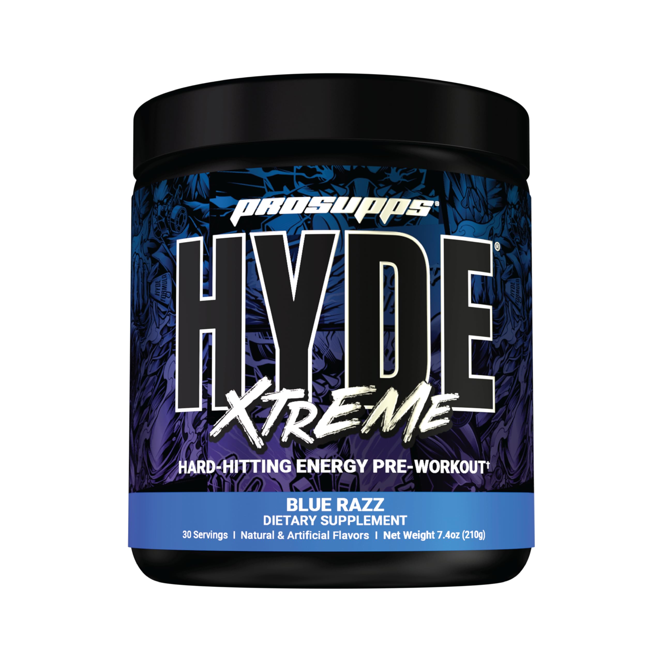 PROSUPPS Mr. Hyde Xtreme Pre-Workout Powder Energy Drink - Intense Sustained Energy