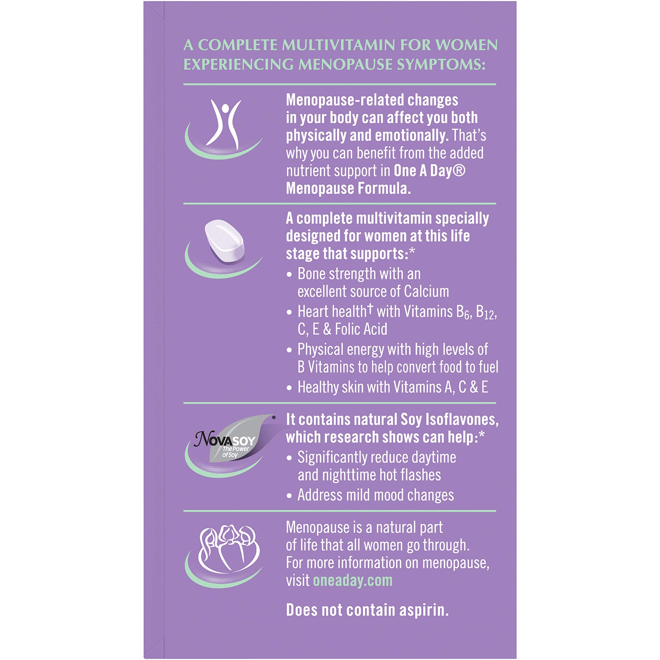 One A Day 1-A-Day Tabs Women's Meno Supp Bayer