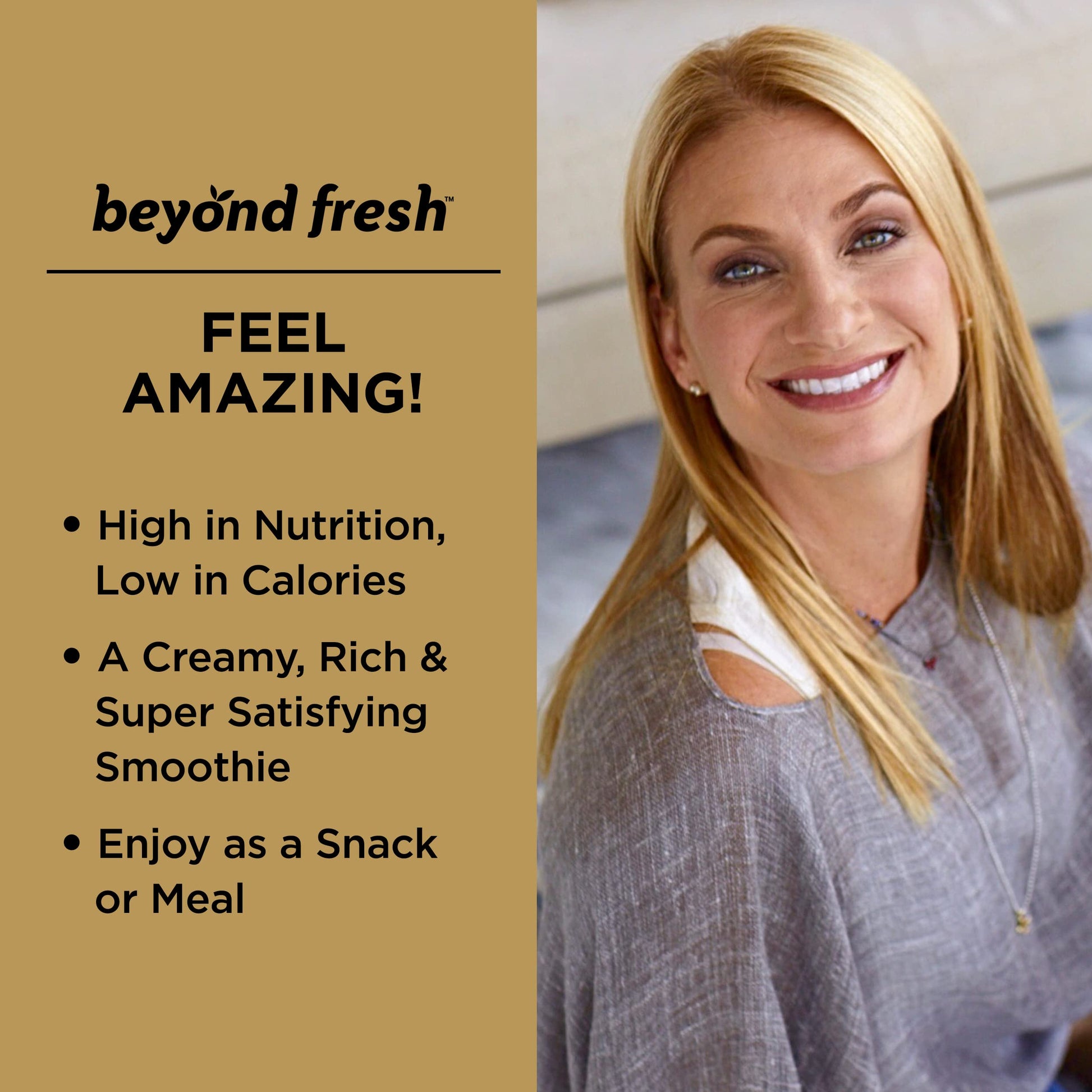 Beyond Fresh Amazing Shake, Superfood Formula, Plant Protein Based, Low Net Carbs Beyond Fresh