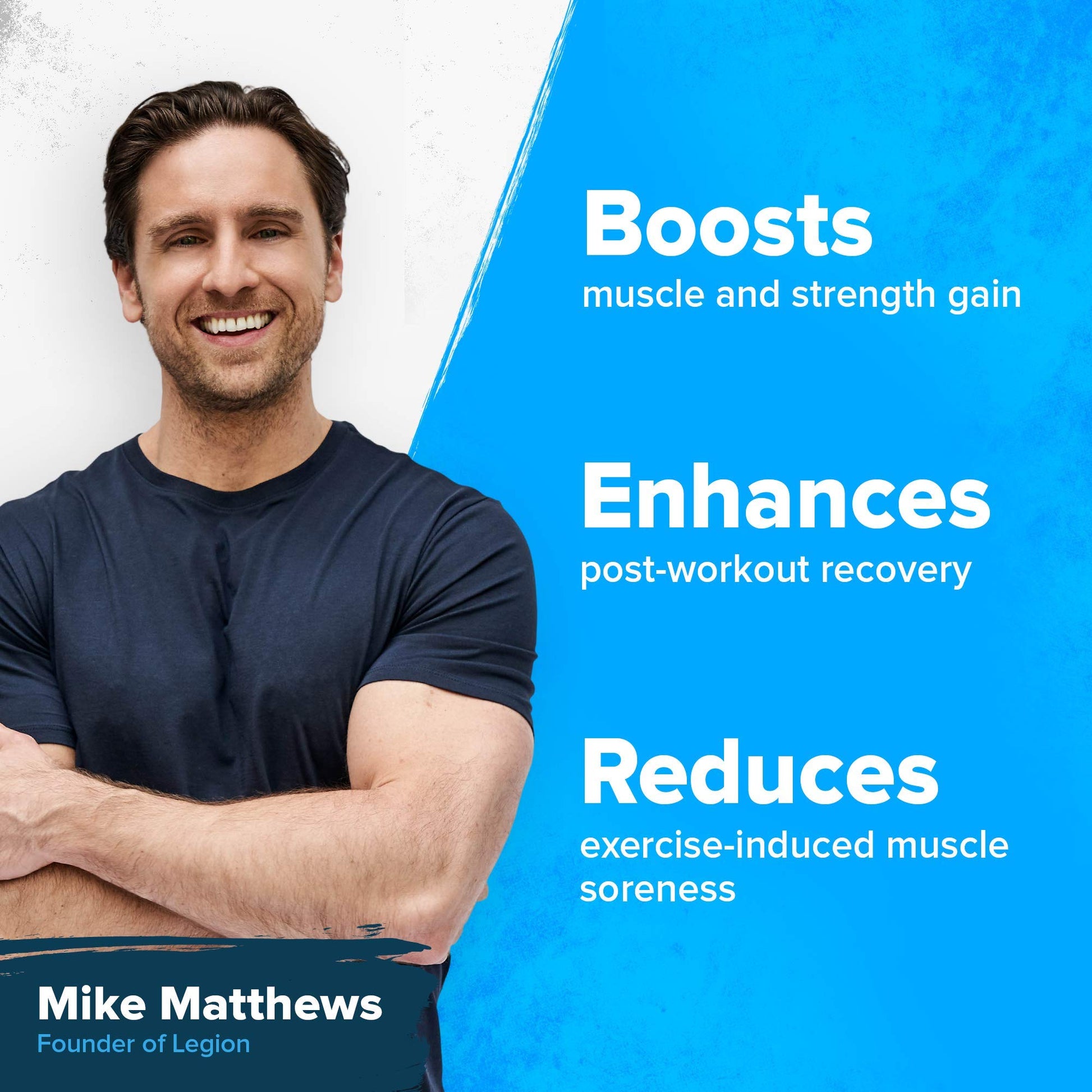 Legion Recharge Post Workout Supplement - All Natural Muscle Builder & Recovery Drink Legion