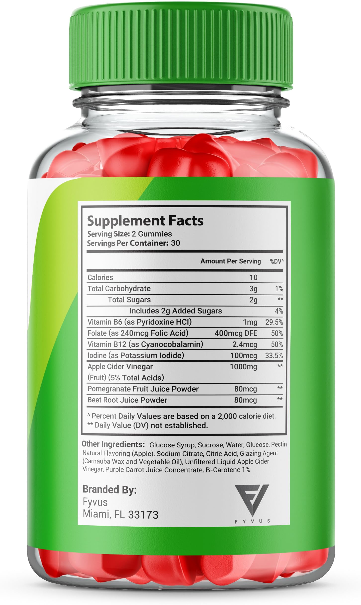 Fyvus (5 Pack) Active Keto Gummies, Active Keto ACV Gummies for Weight Loss Fyvus