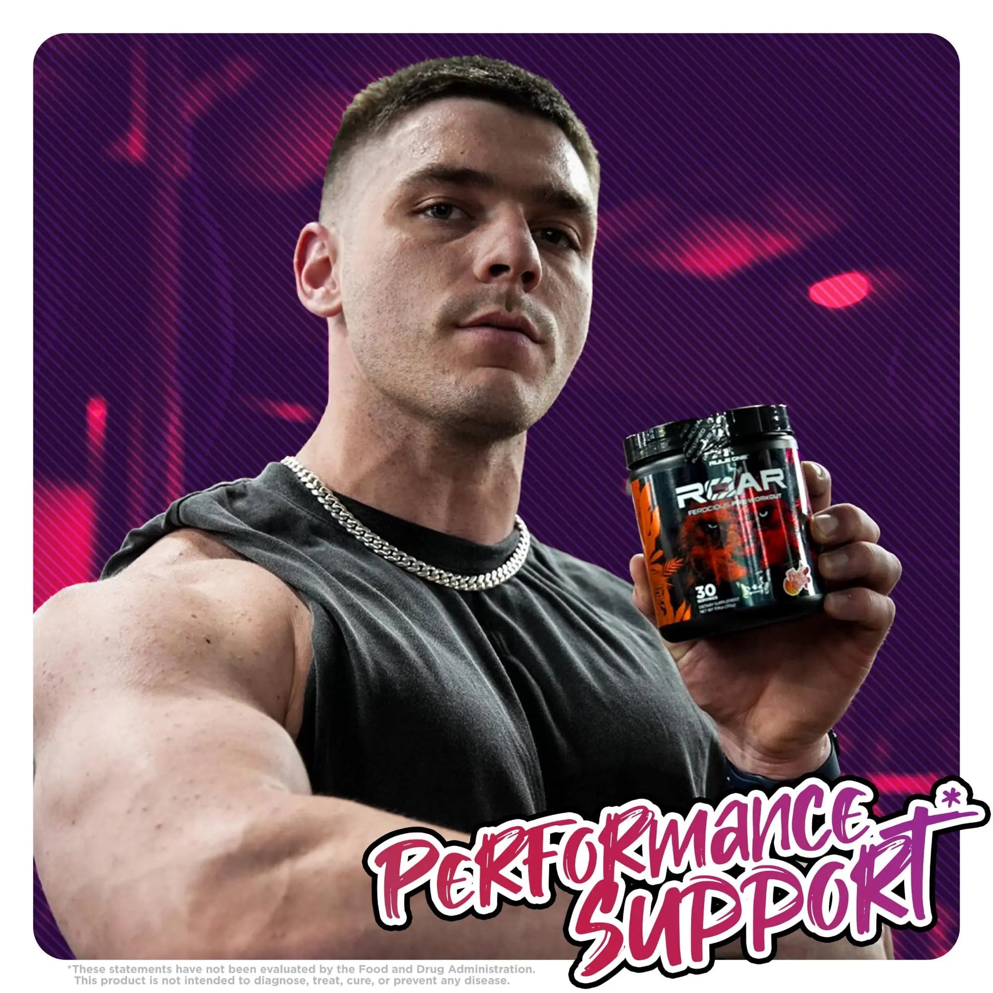 Rule 1 R1 Roar, Wild Grape - 10.05 oz - Pre-Workout Powder - with Creatine, Beta-Alanine, Citrulline, Electrolytes & Caffeine - 30 Servings