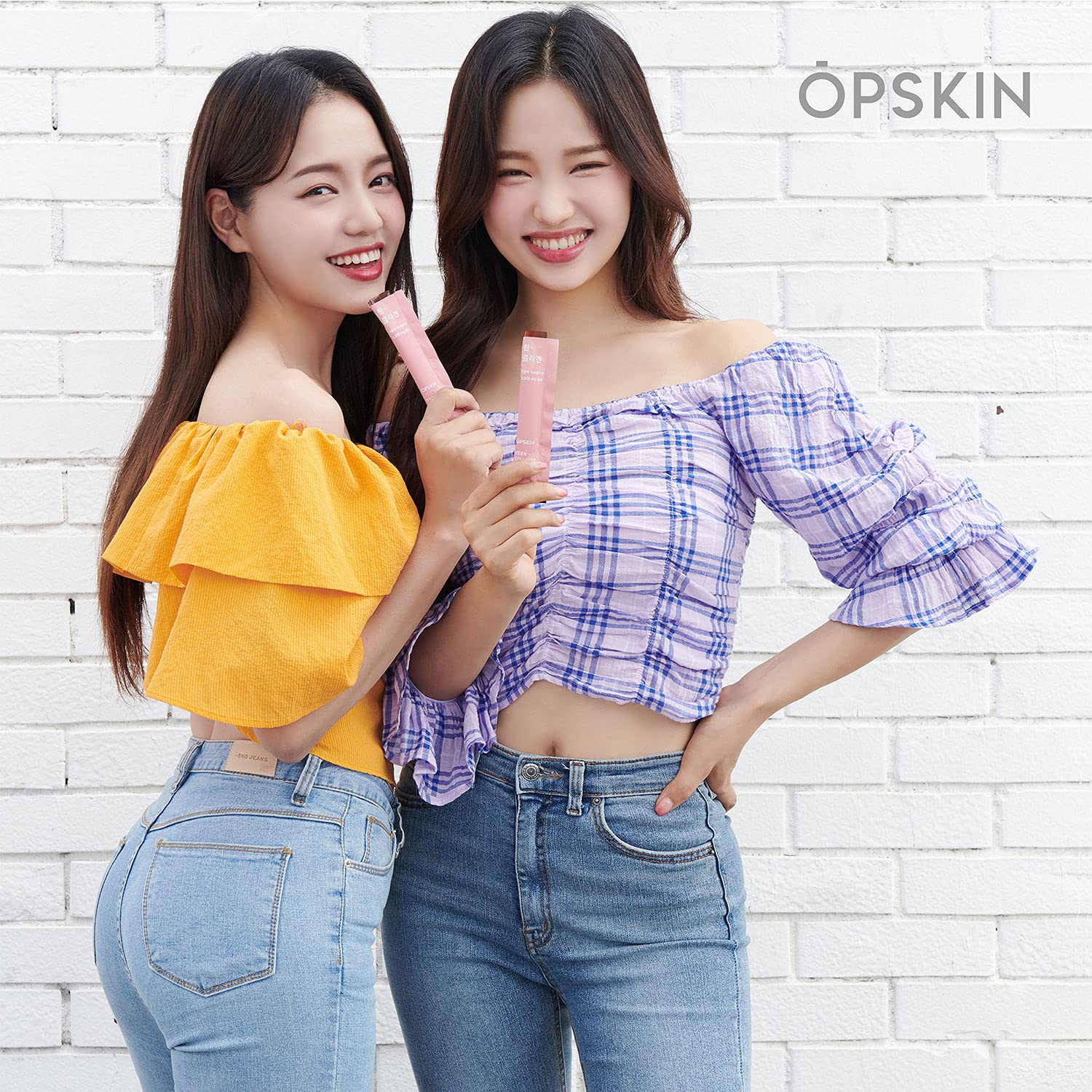 OPSKIN Teen Collagen 14 Pieces, Hydrolysed Marine Collagen Jelly, Grapefruit Flavour Gummy Sticks OPSKIN