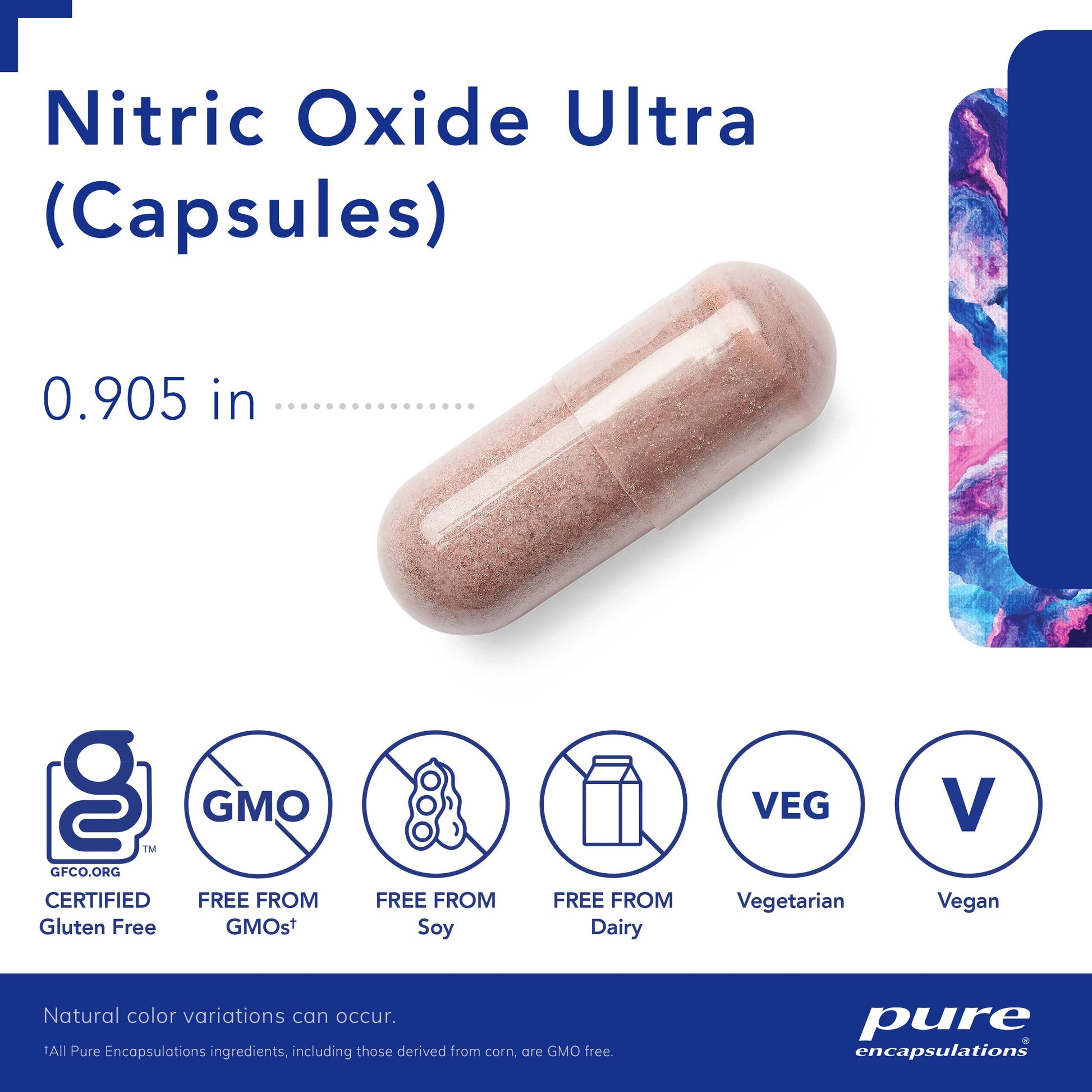 Pure Encapsulations Nitric Oxide Ultra (Capsules) - Supplement Supports Nitric Oxide Pure Encapsulations