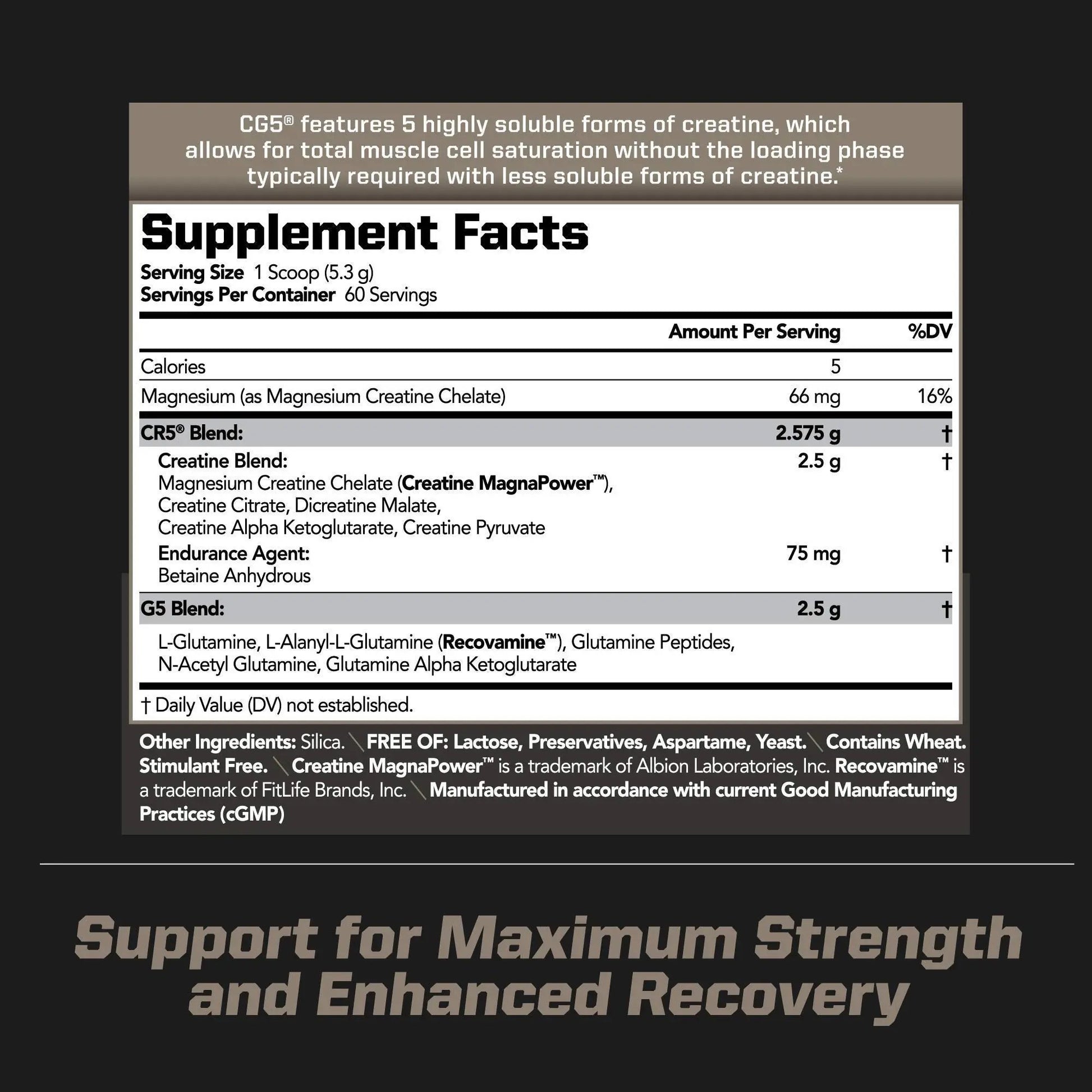 PMD Sports Ultra Pump Fuel Insanity - Pre Workout – Cherry Bombsicle (30 Servings) Sports CG5 Premium Creatine and L-Glutamine Powder (60 Servings)