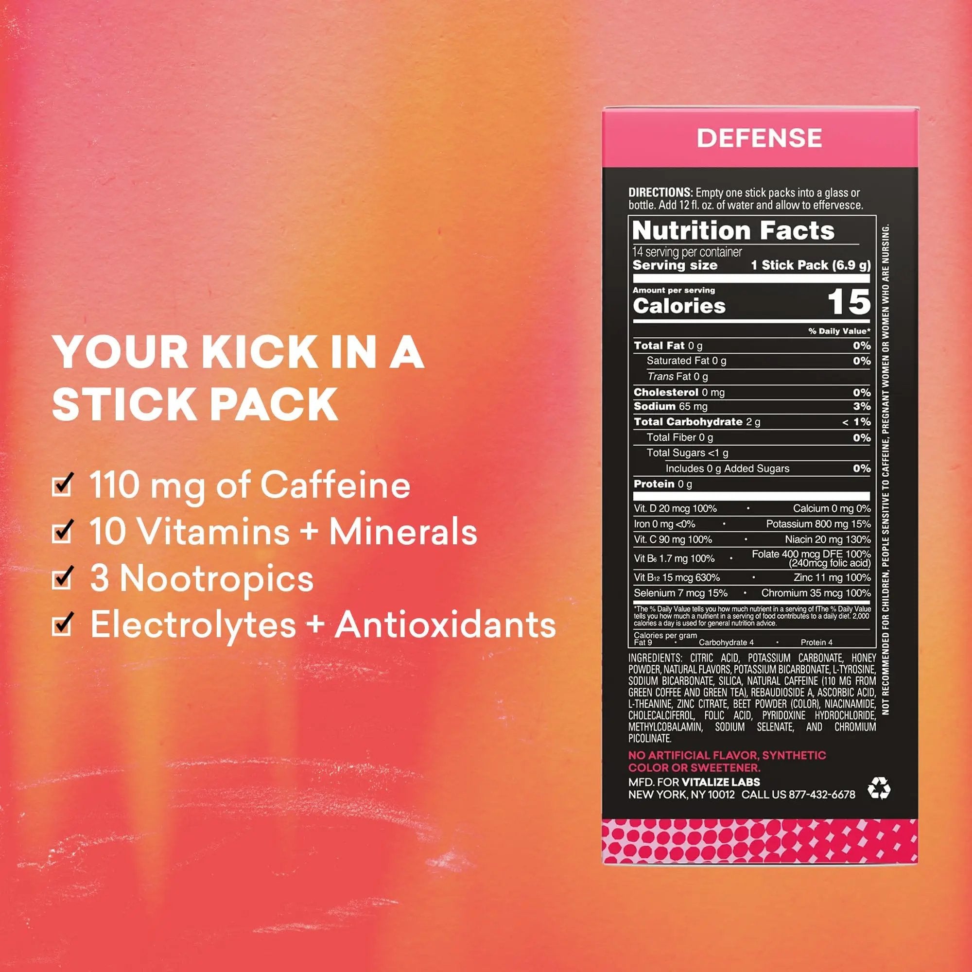 EBOOST Energy Drink Powder, Super Fuel - Strawberry Lemonade, 14 Packets - Pre-Workout Powder Energy Drink Mix - Natural Energy, L-Tyrosine, L-Theanine & Vitamins - Preworkout for Women & Men To Go